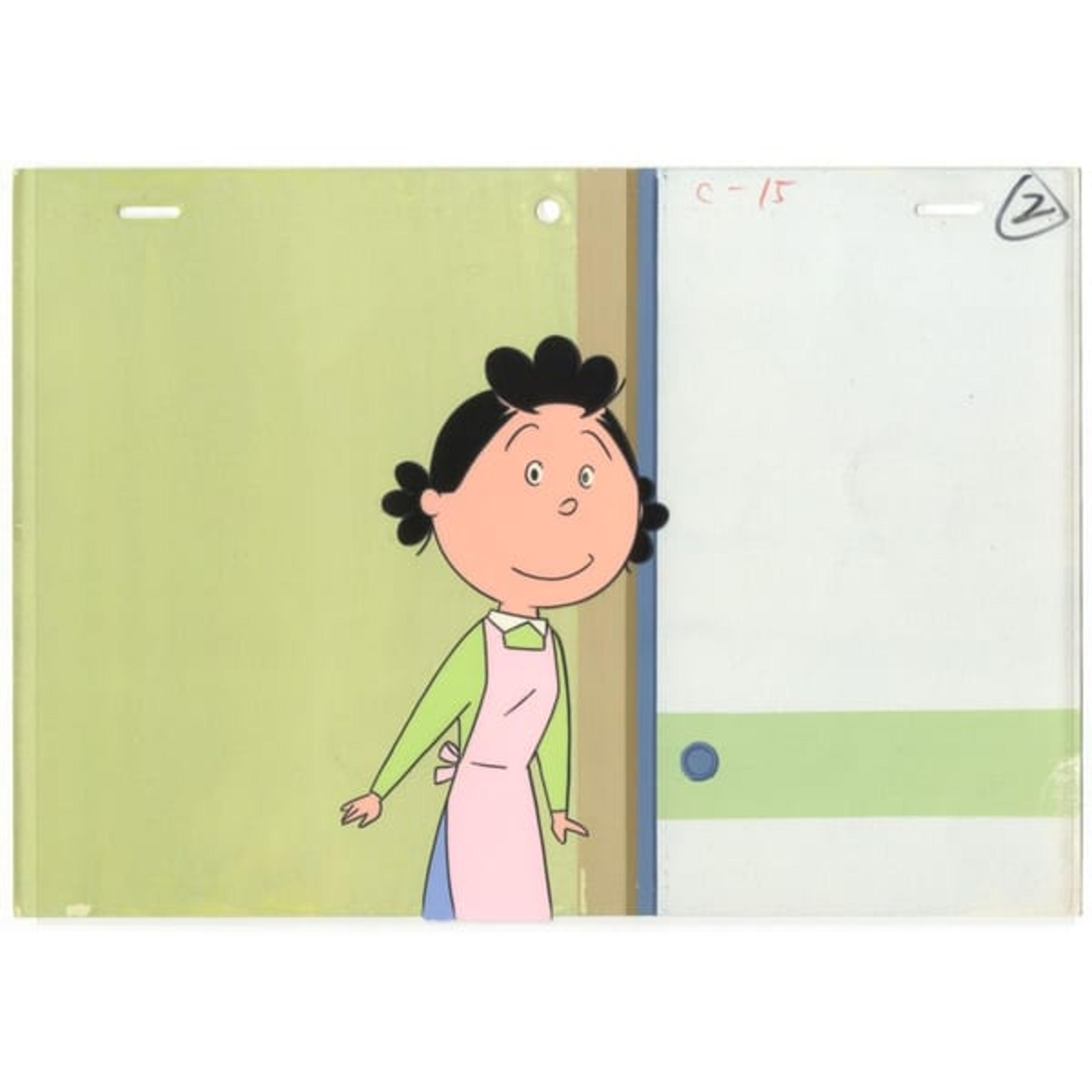 Original Sazae-san Anime Cel