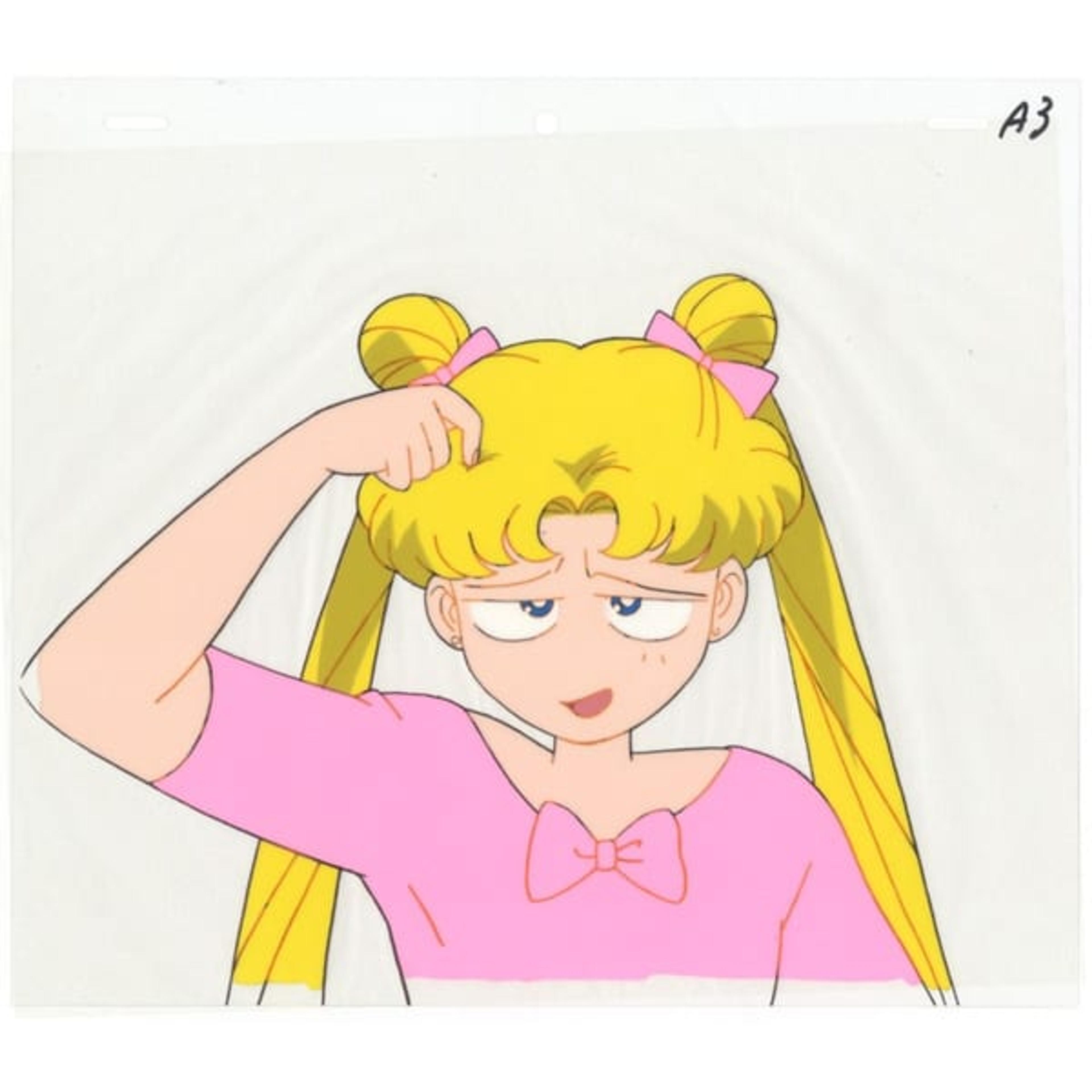 Original Sailor Moon Usagi Tsukino Anime Cel