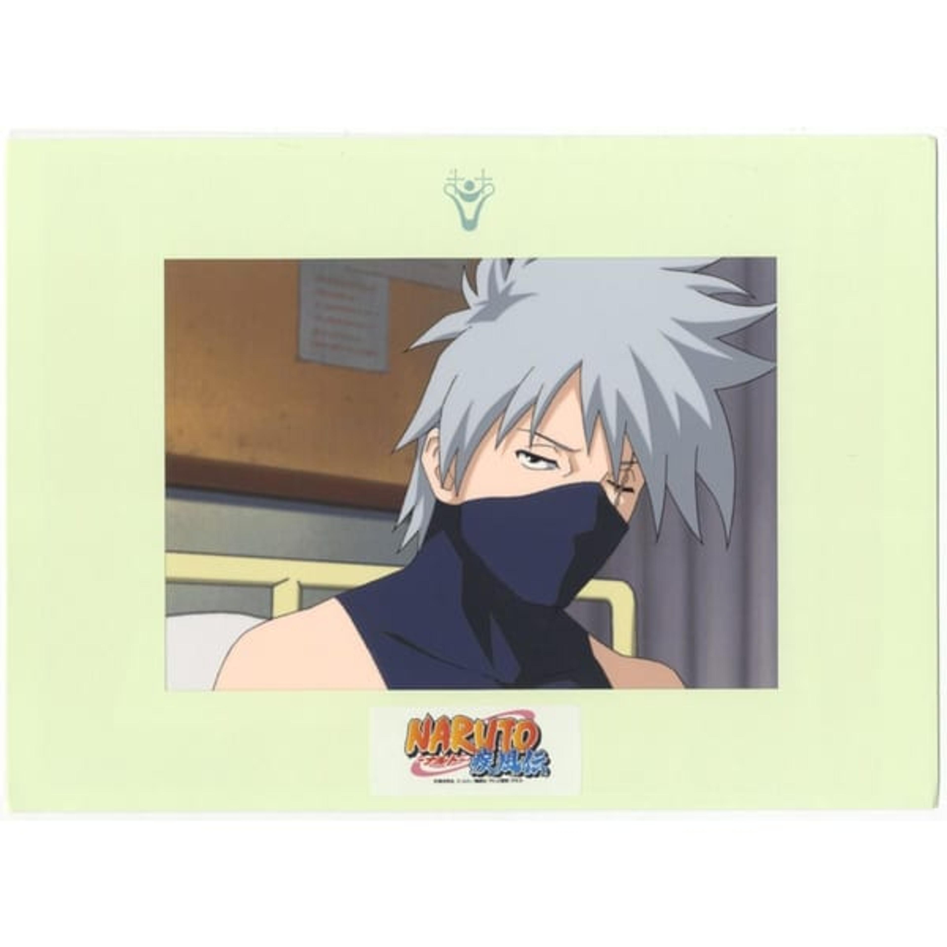 Original Naruto Kakashi Promotional Anime Cel