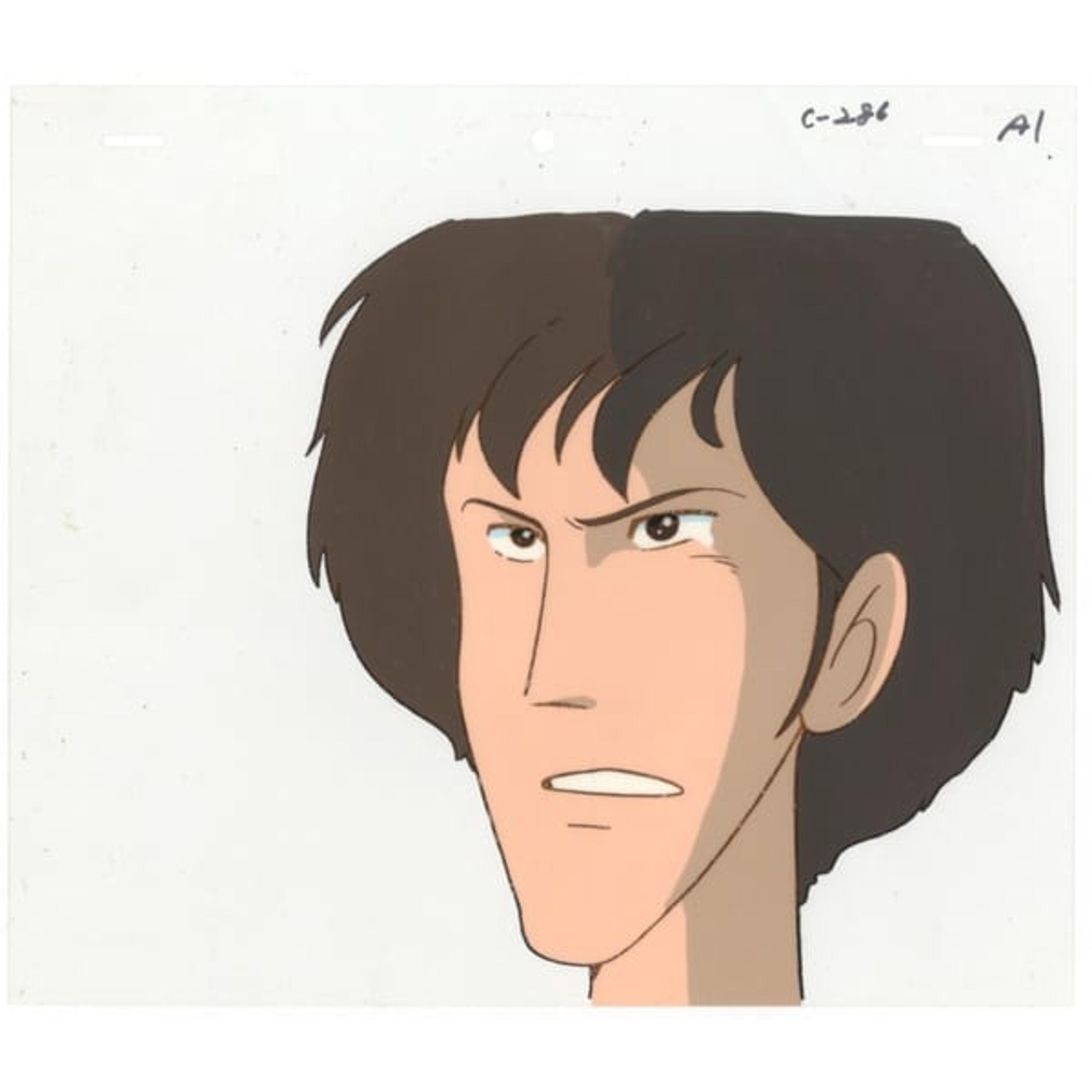 Original Lupin III Goemon Anime Cel