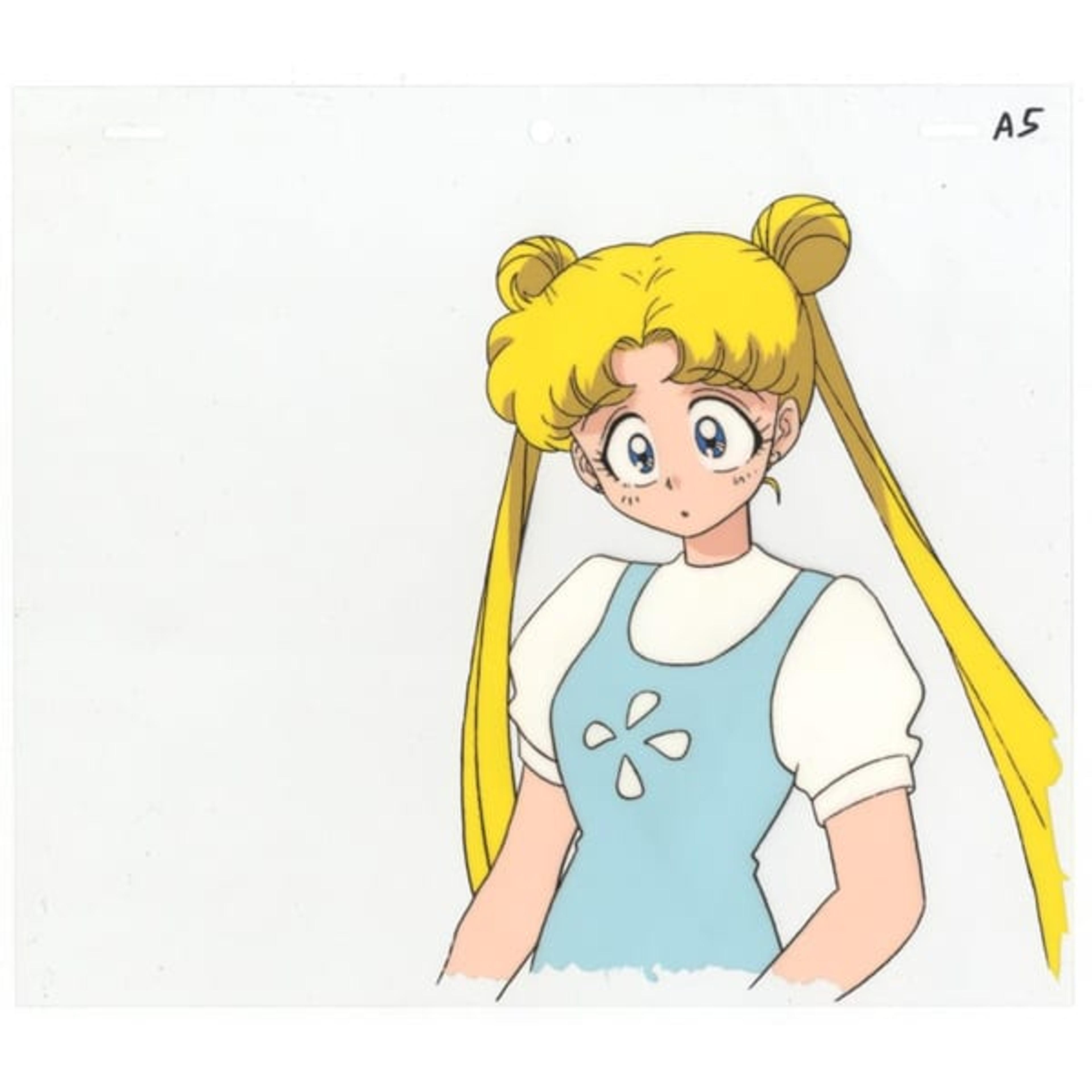 Original Sailor Moon Usagi Tsukino Anime Cel