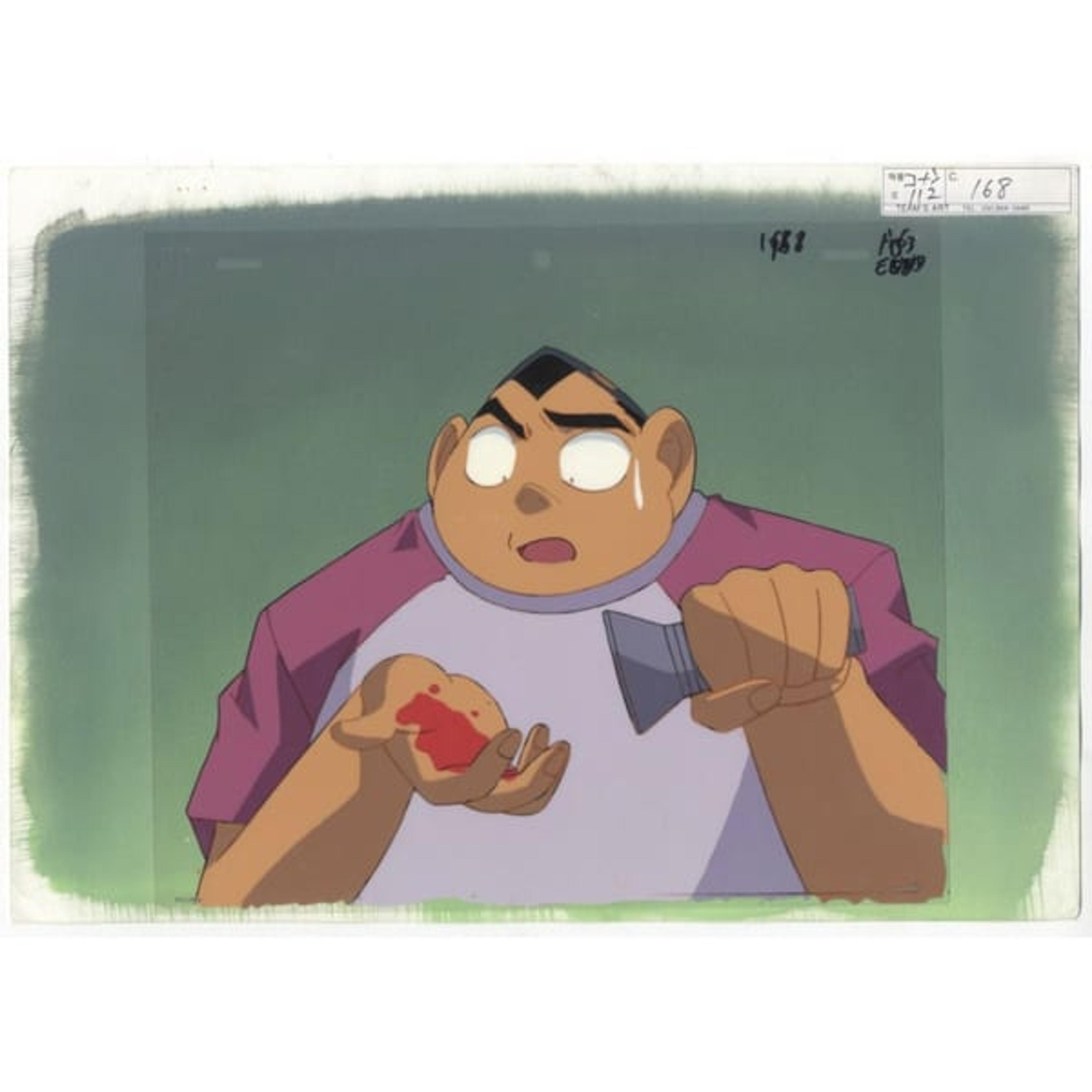 Original Detective Conan Genta Kojima Anime Cel