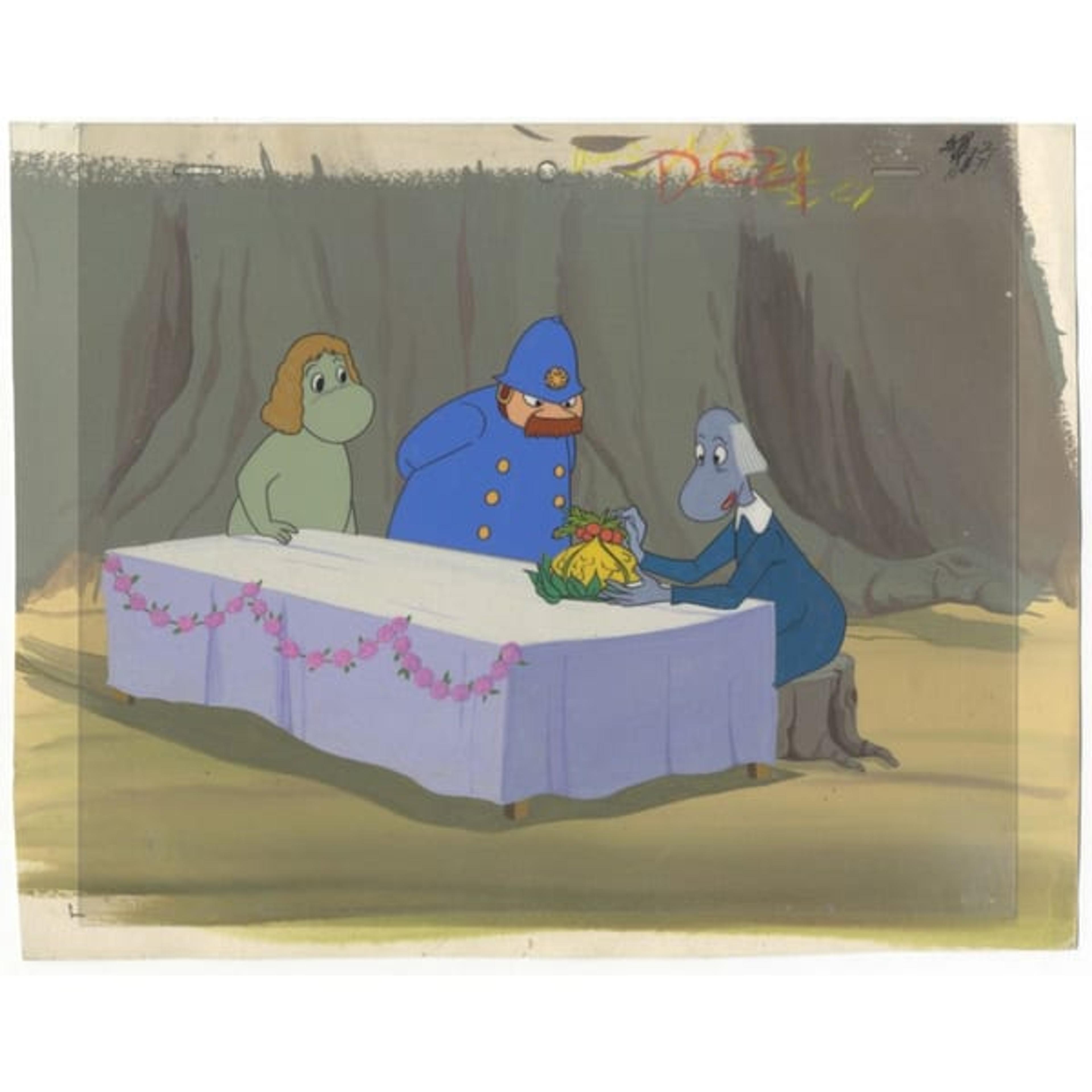 Original Shin Moomin Anime Cel