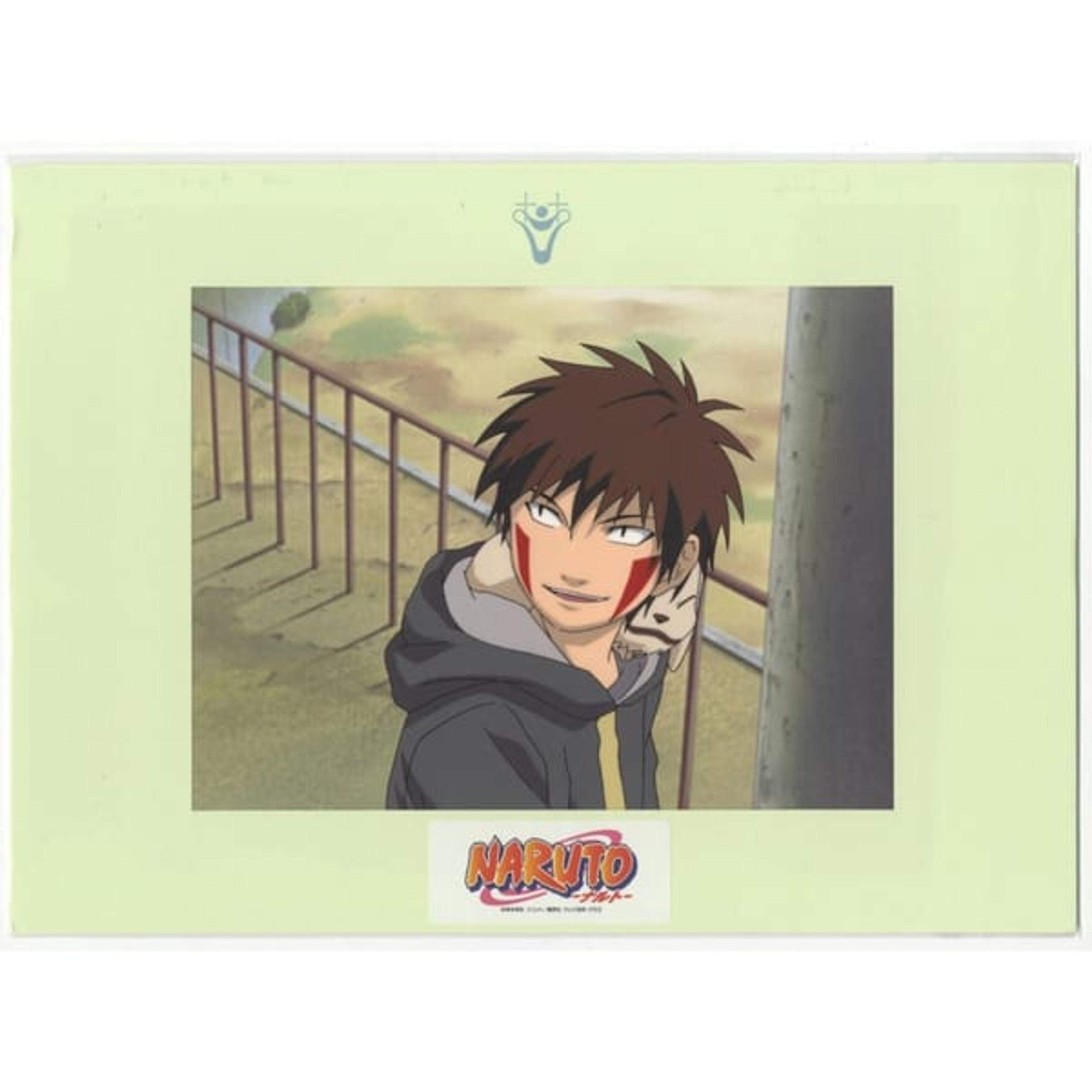 Original Naruto Kiba Promotional Anime Cel
