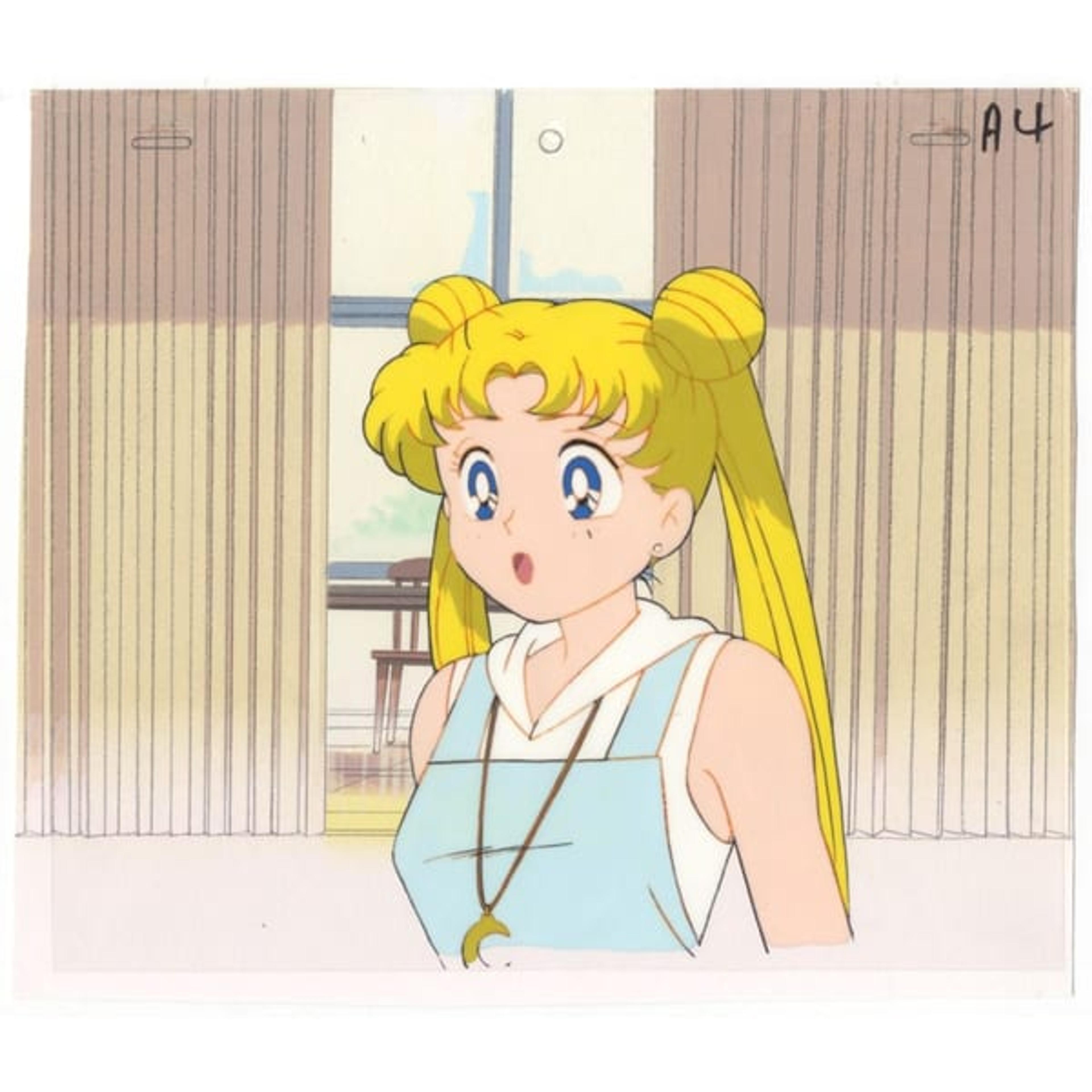 Original Sailor Moon Usagi Tsukino Anime Cel