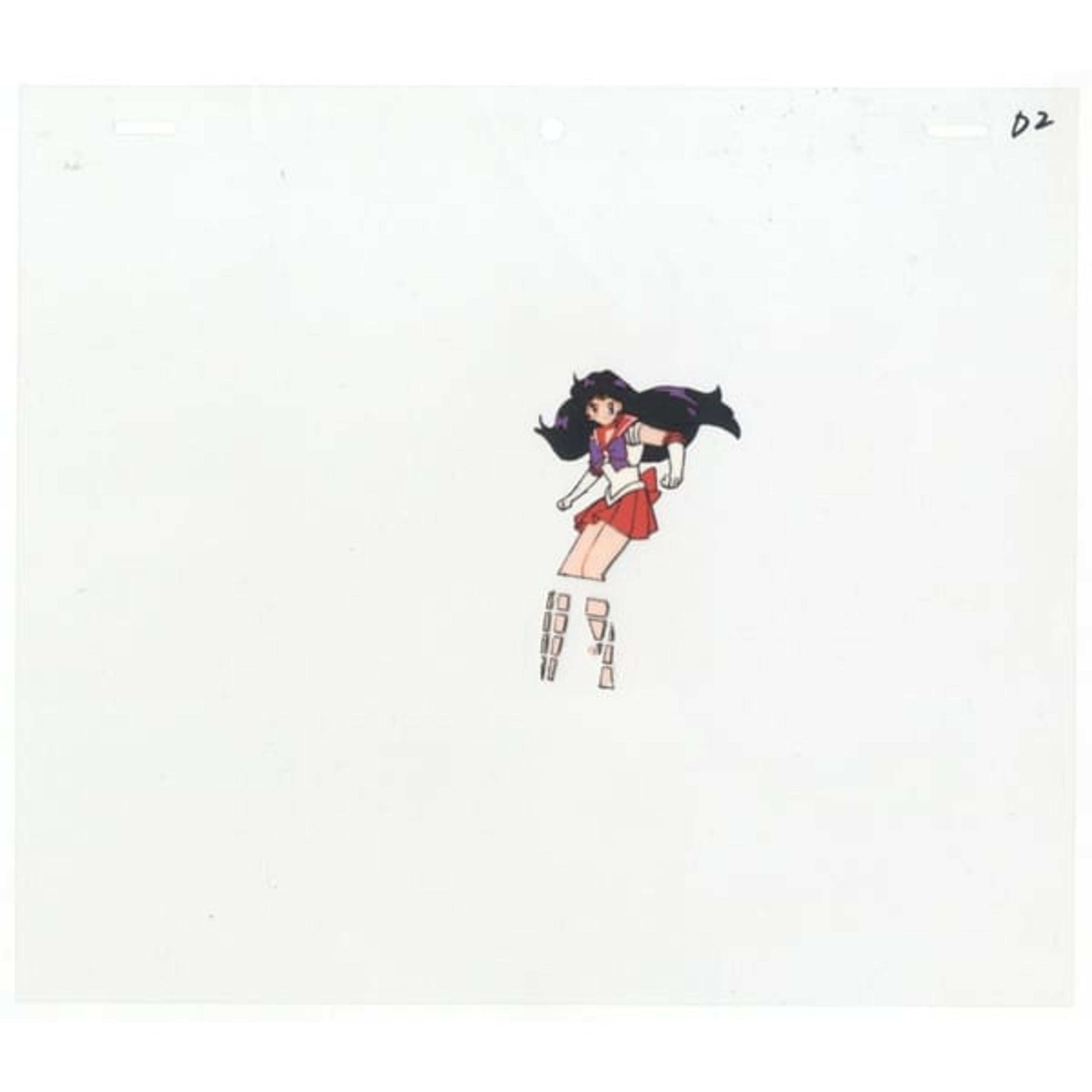 Original Sailor Moon Sailor Mars Anime Cel