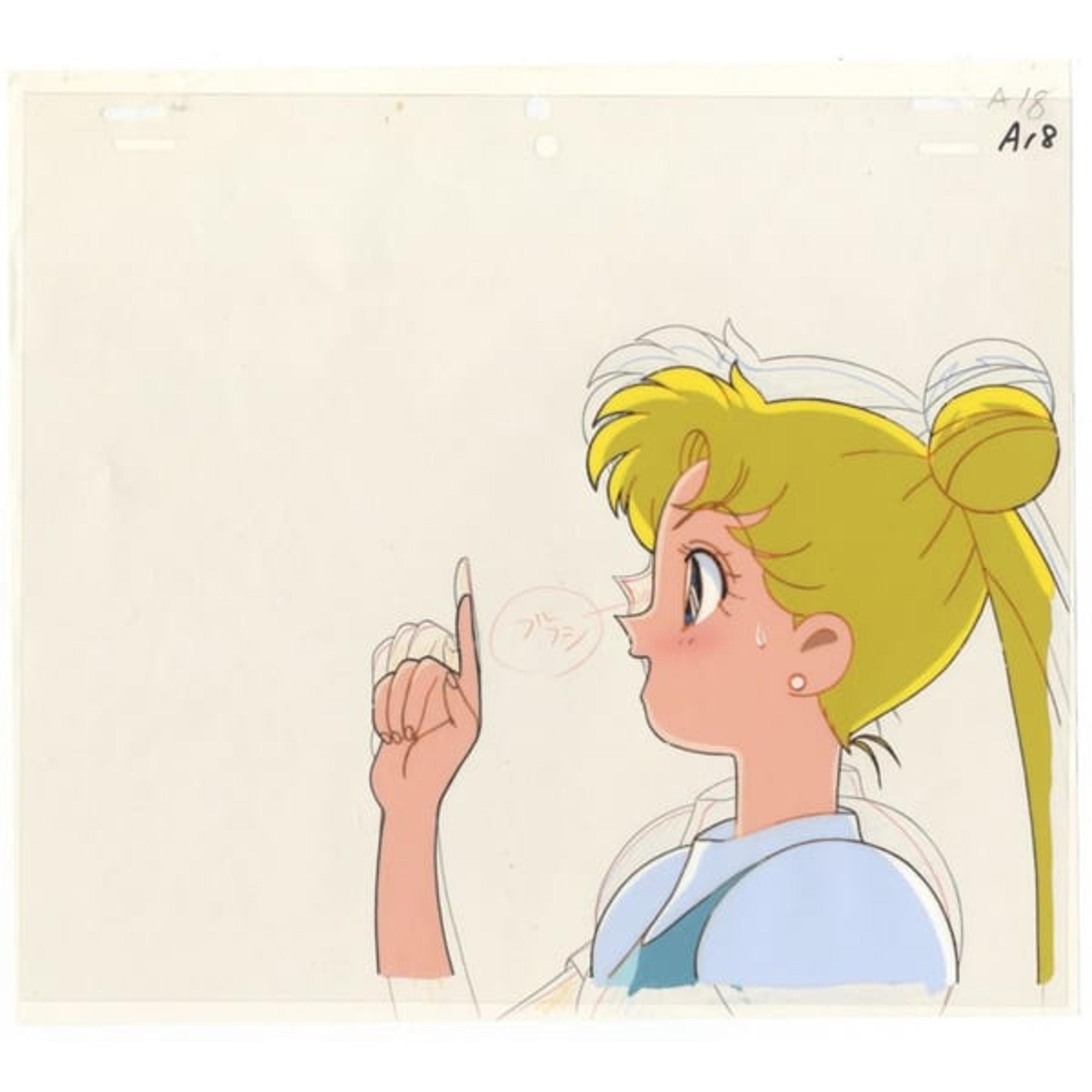 Original Sailor Moon Usagi Tsukino Anime Cel