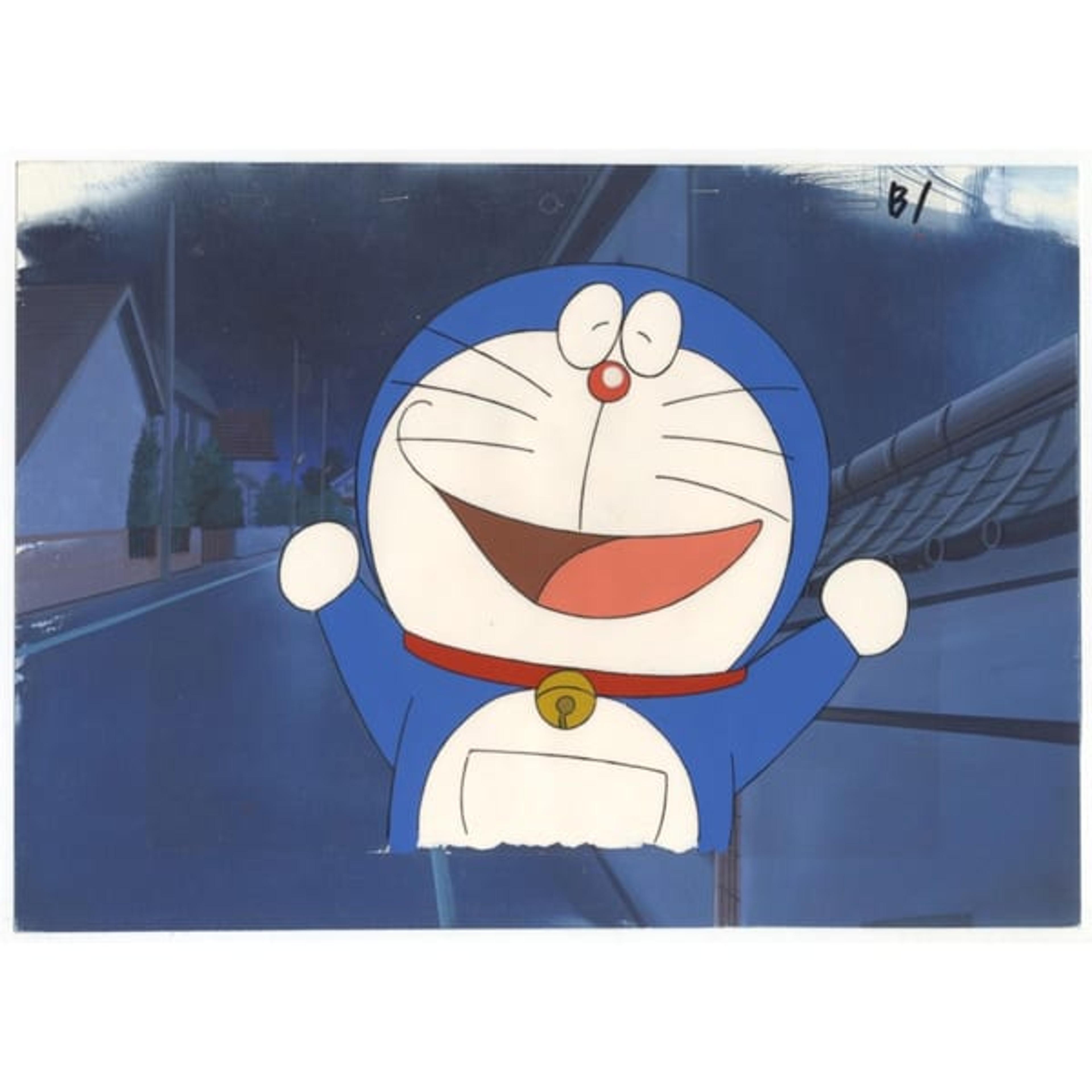 Original Doraemon Anime Cel