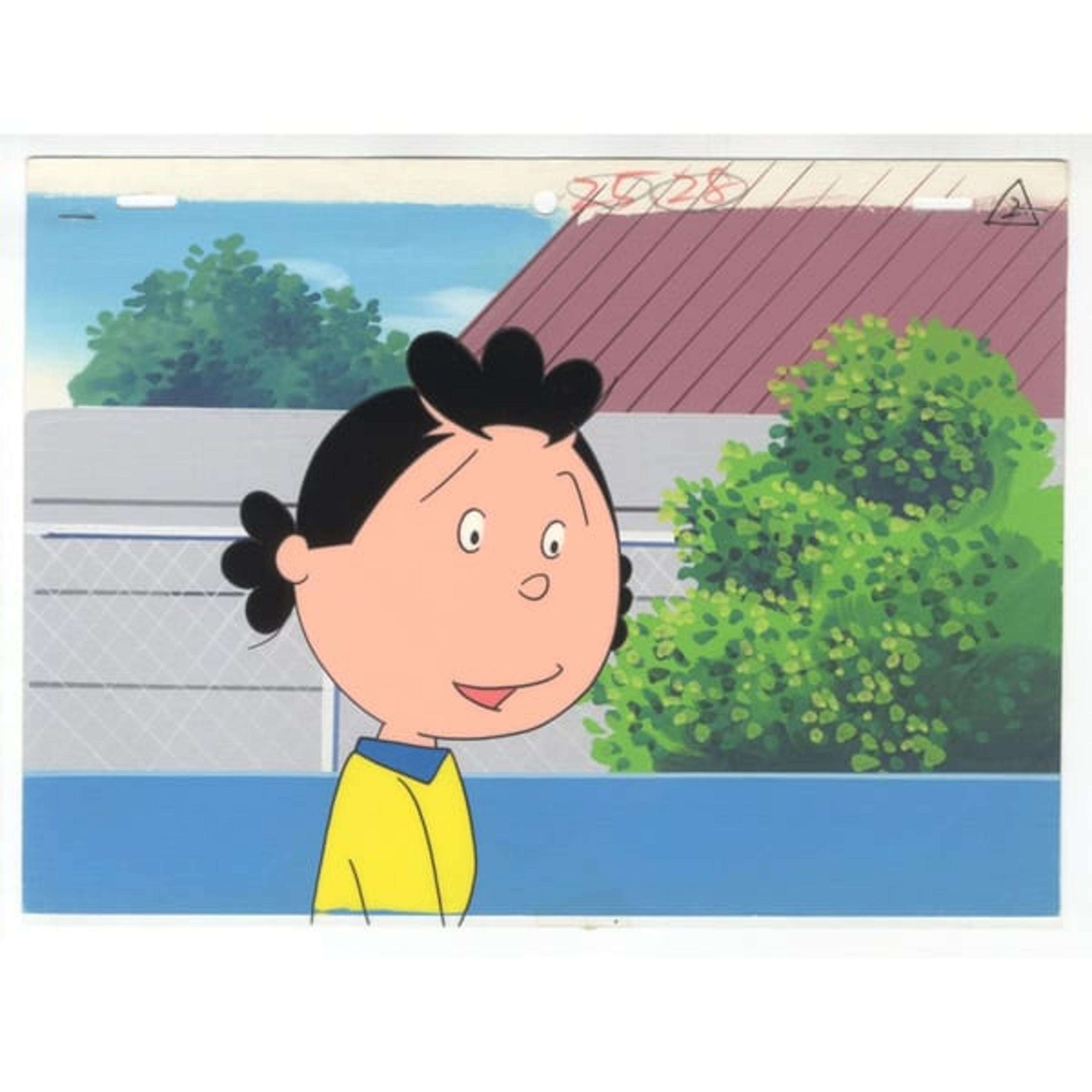 Original Sazae san Anime Cel