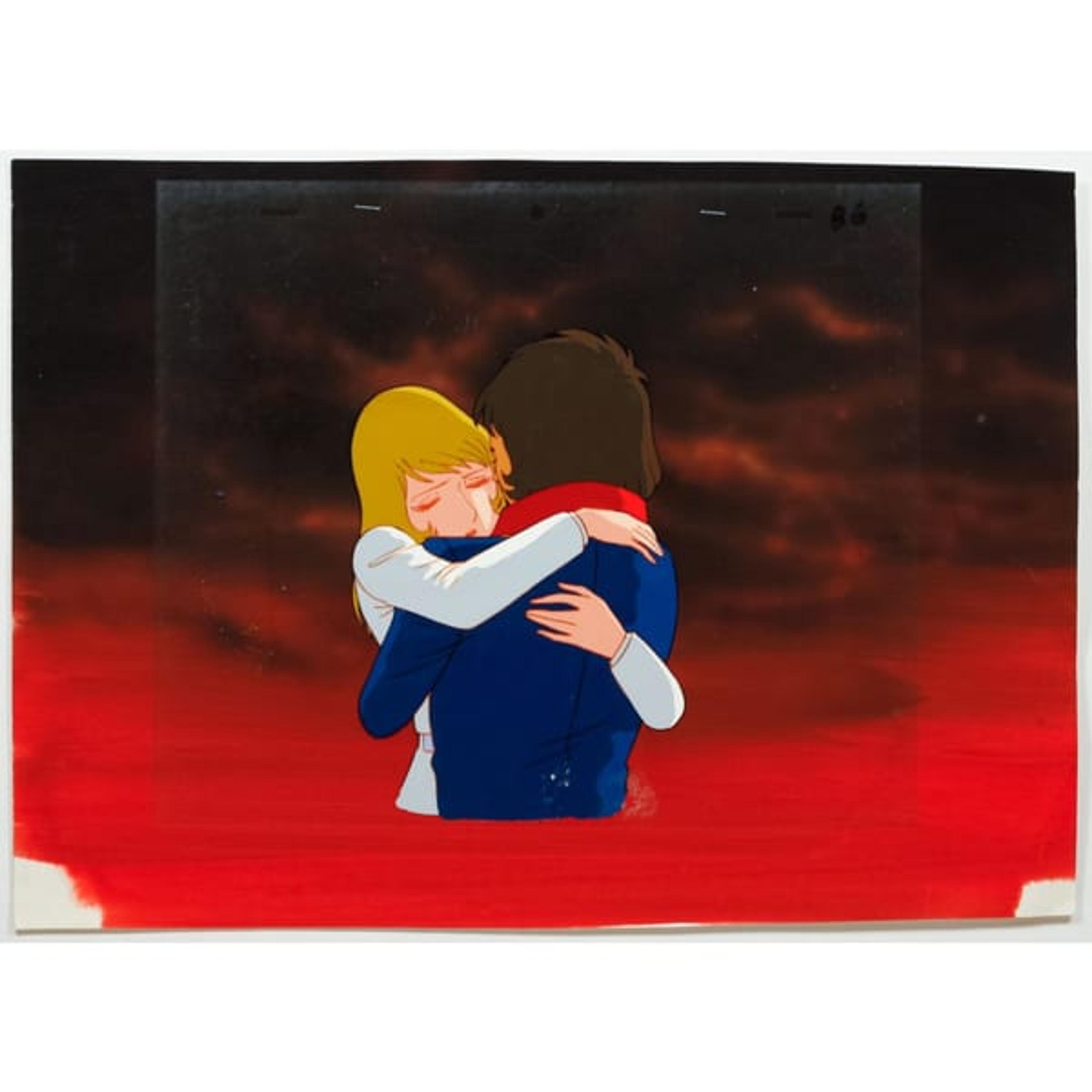 Original Space Battleship Yamato Anime Cel