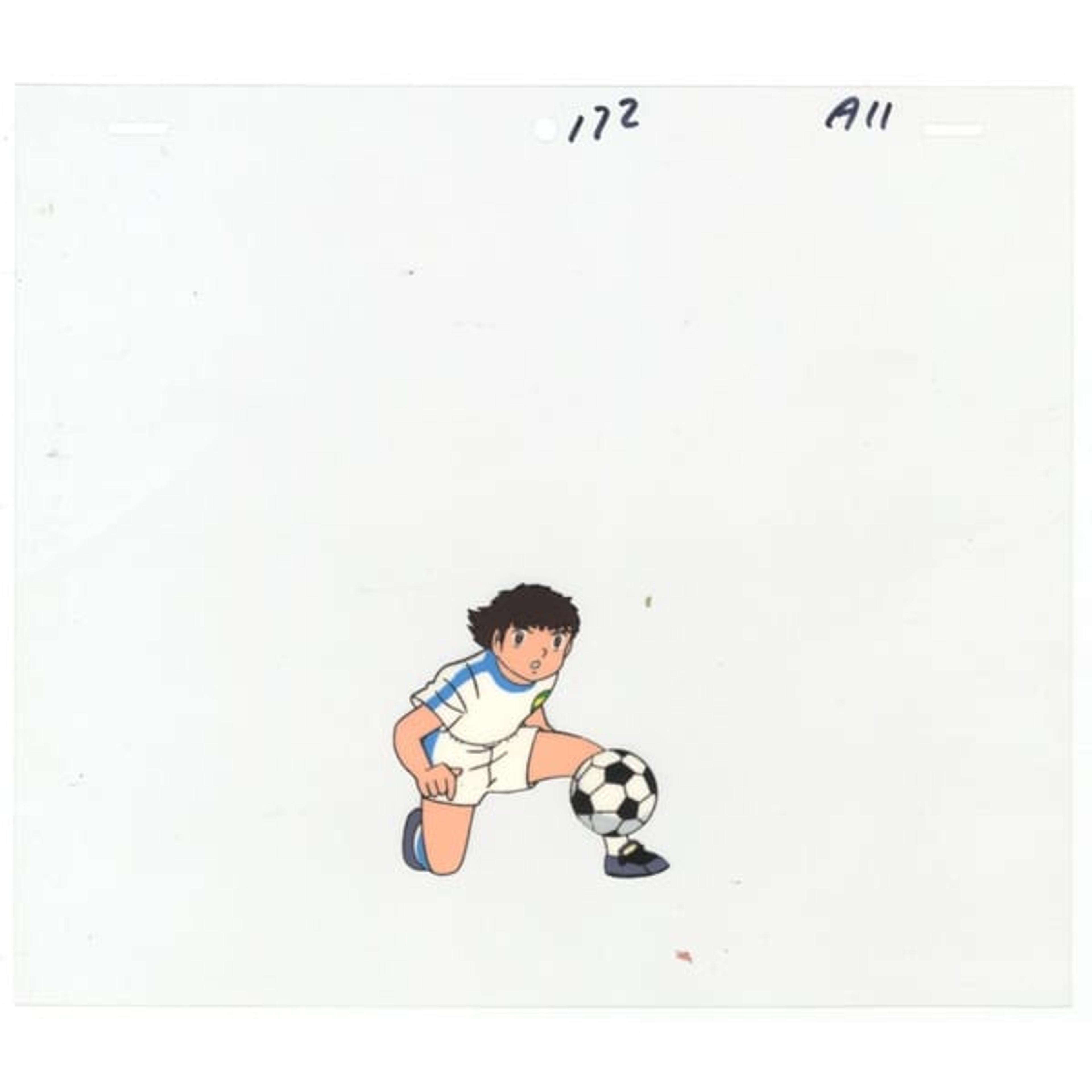 Original Captain Tsubasa Anime Cel