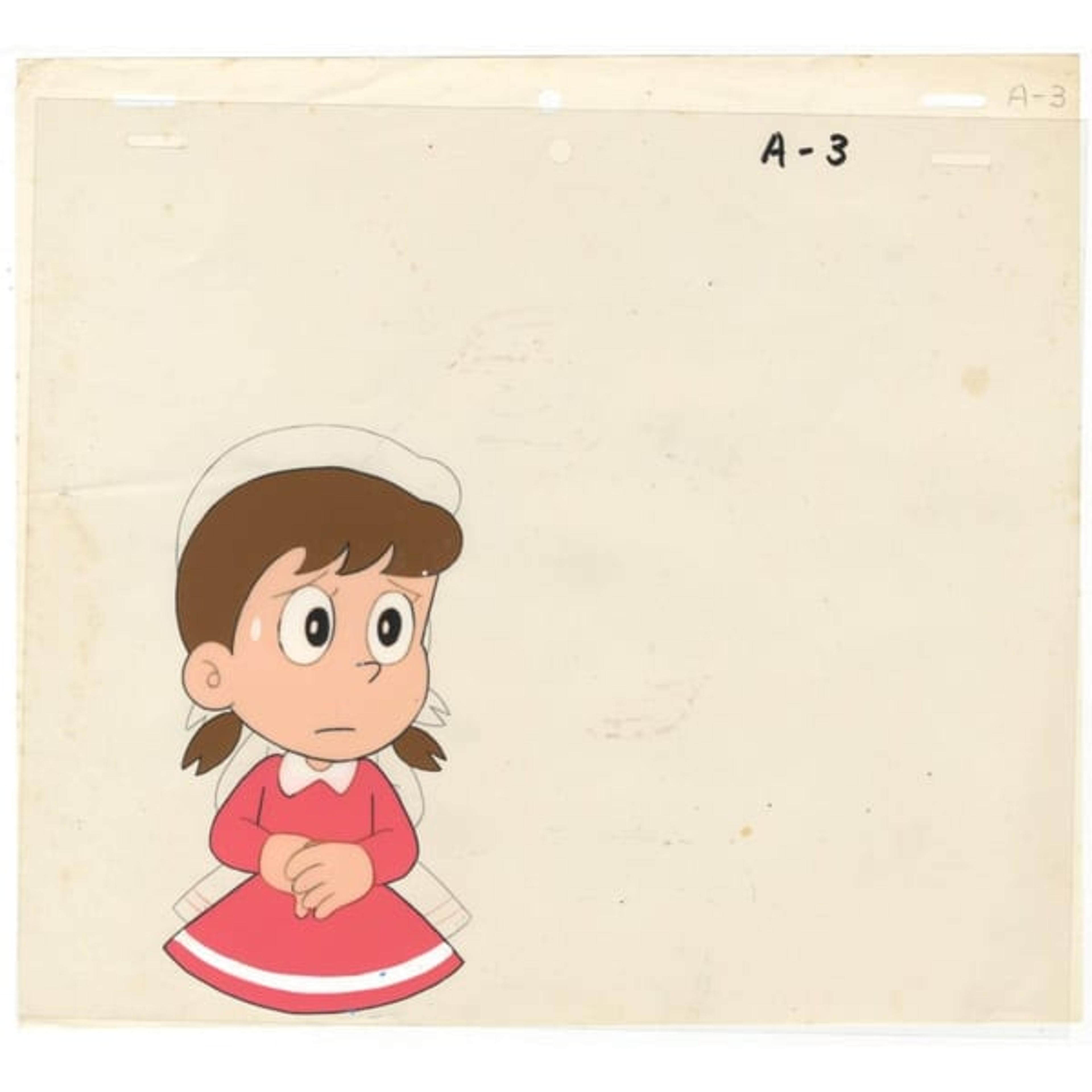 Original Doraemon Anime Cel