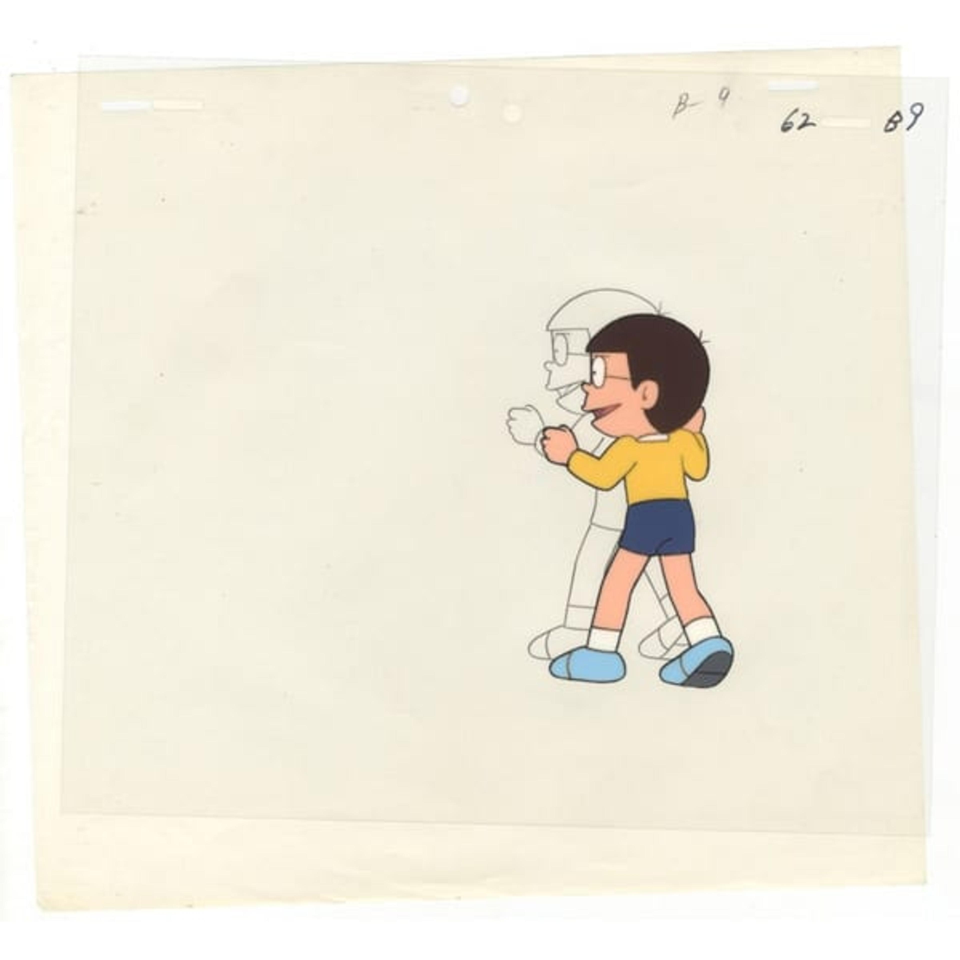 Original Doraemon Anime Cel