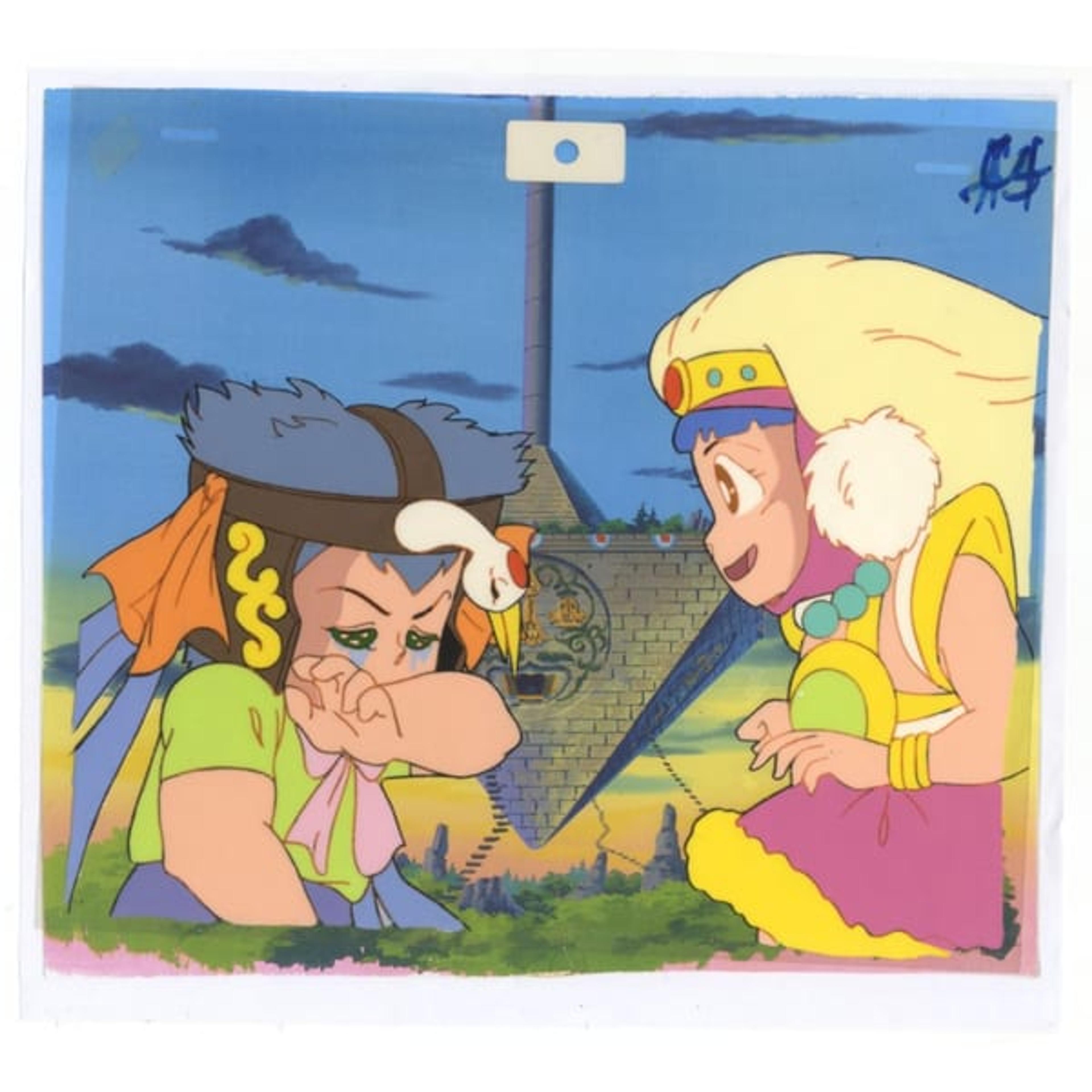 Original Bikkuriman Anime Cel (set of 2)