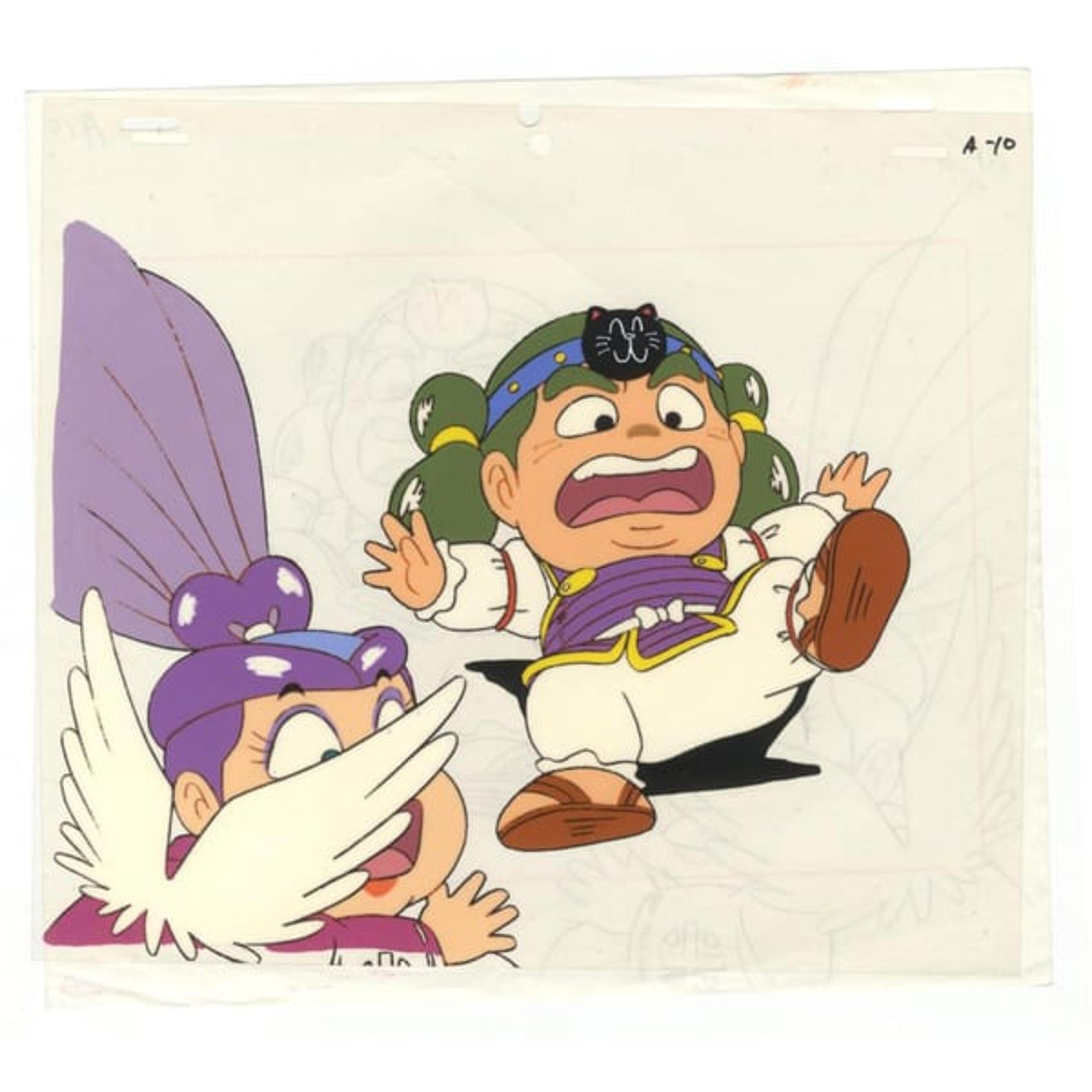 Original Bikkuriman Anime Cel (Set of 2)