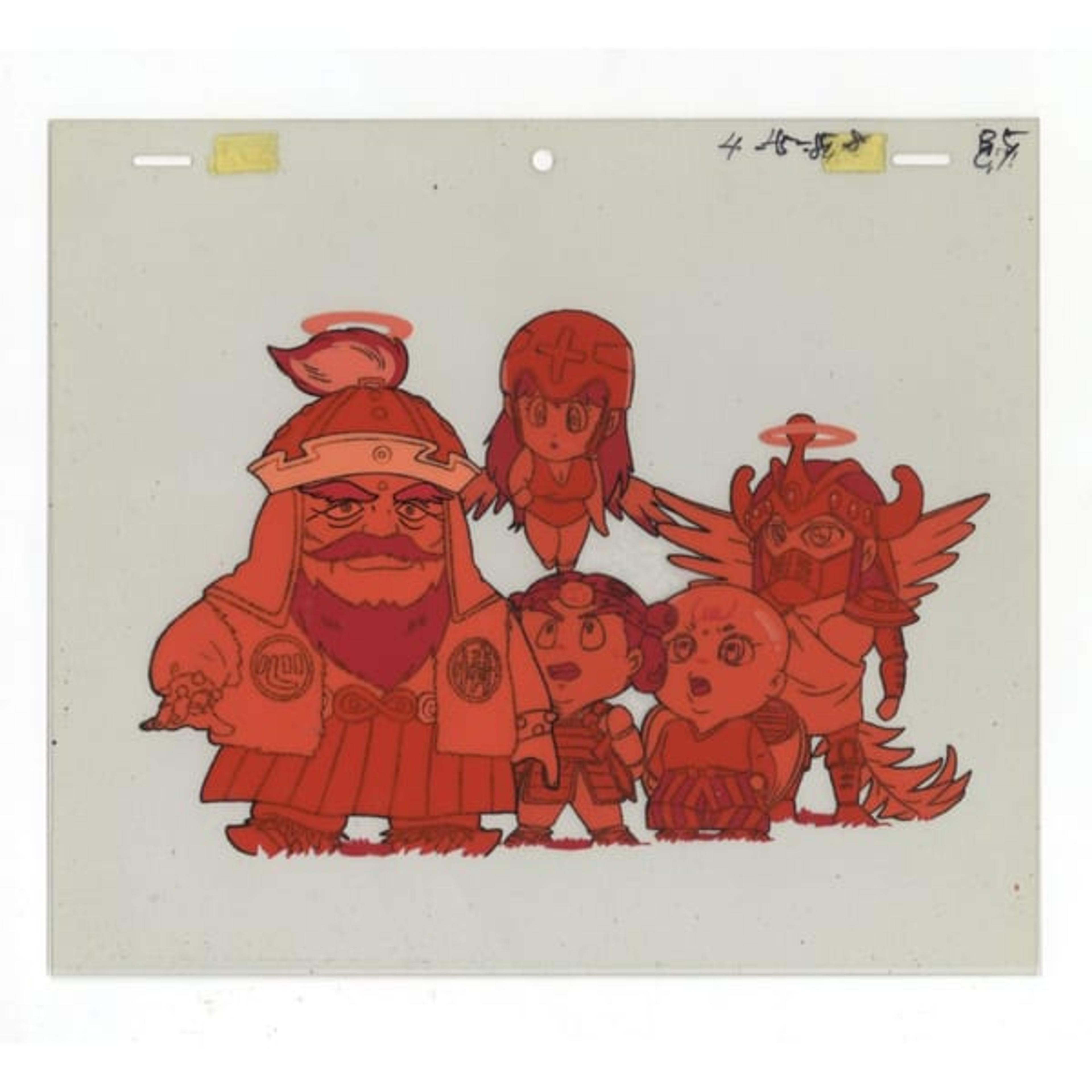 Original Bikkuriman Anime Cel