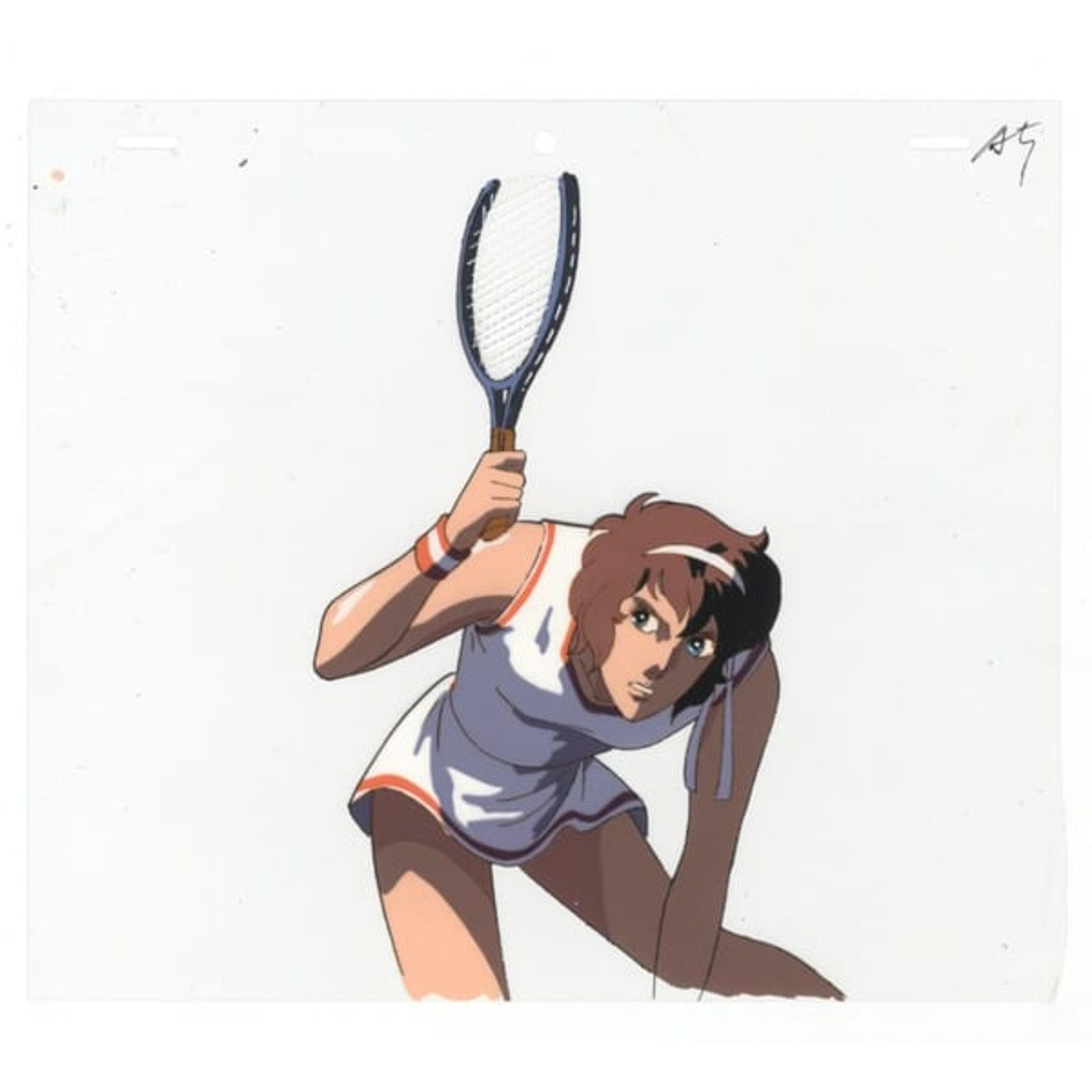 Original Aim for the Ace! Anime Cel