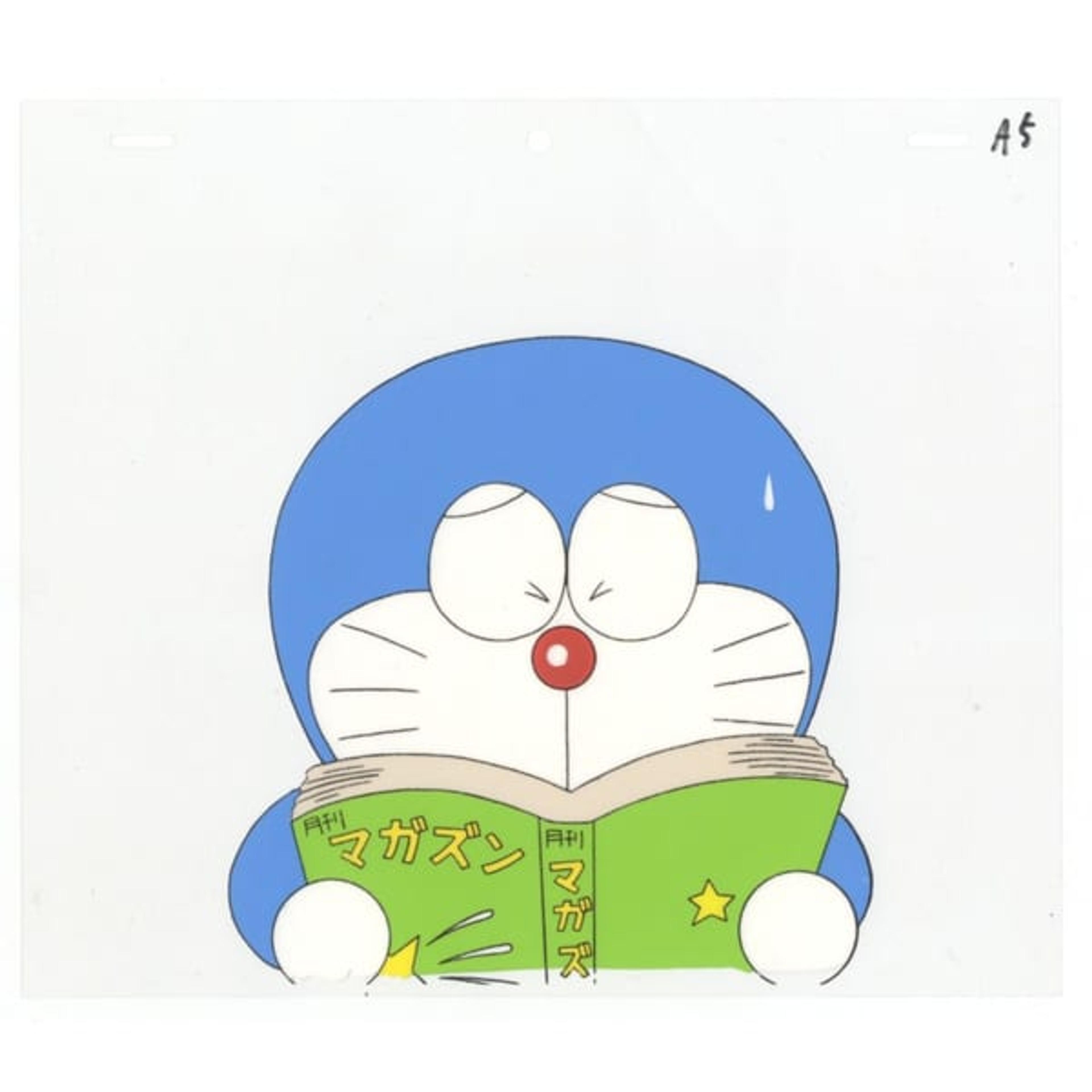 Original Doraemon Anime Cel