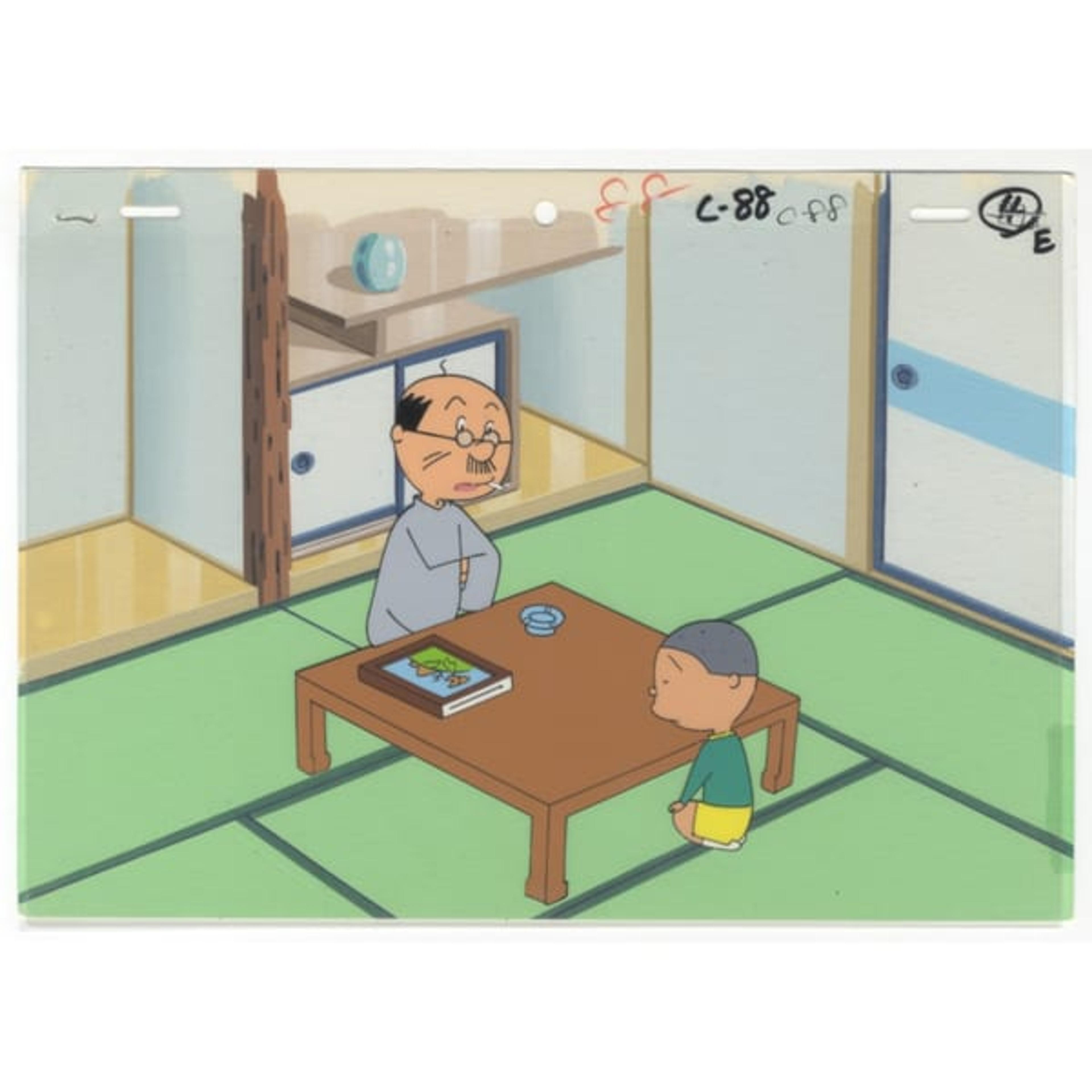 Original Sazae-san Anime Cel
