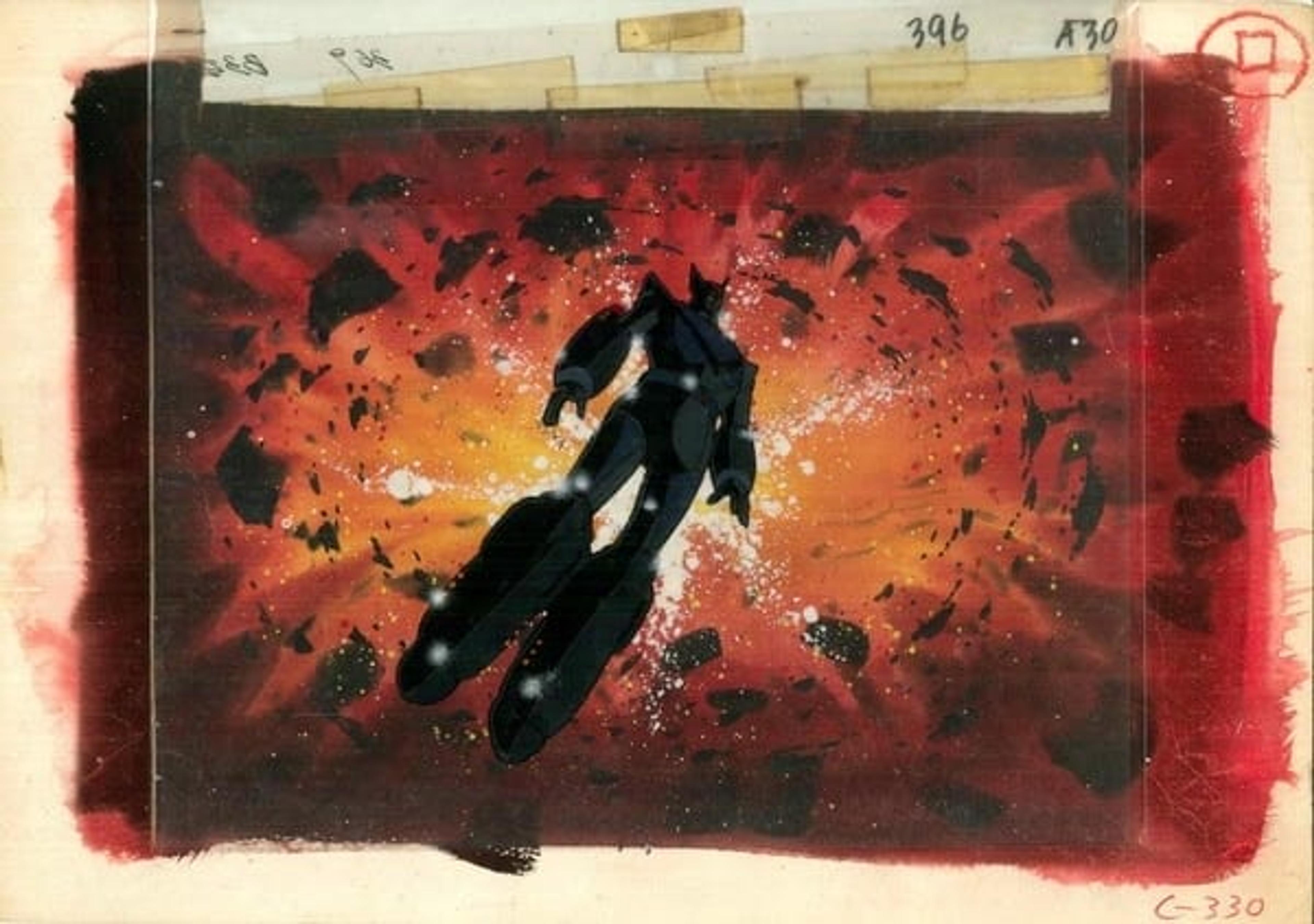 太陽の使者 鉄人28号 ブラックオックス セル画