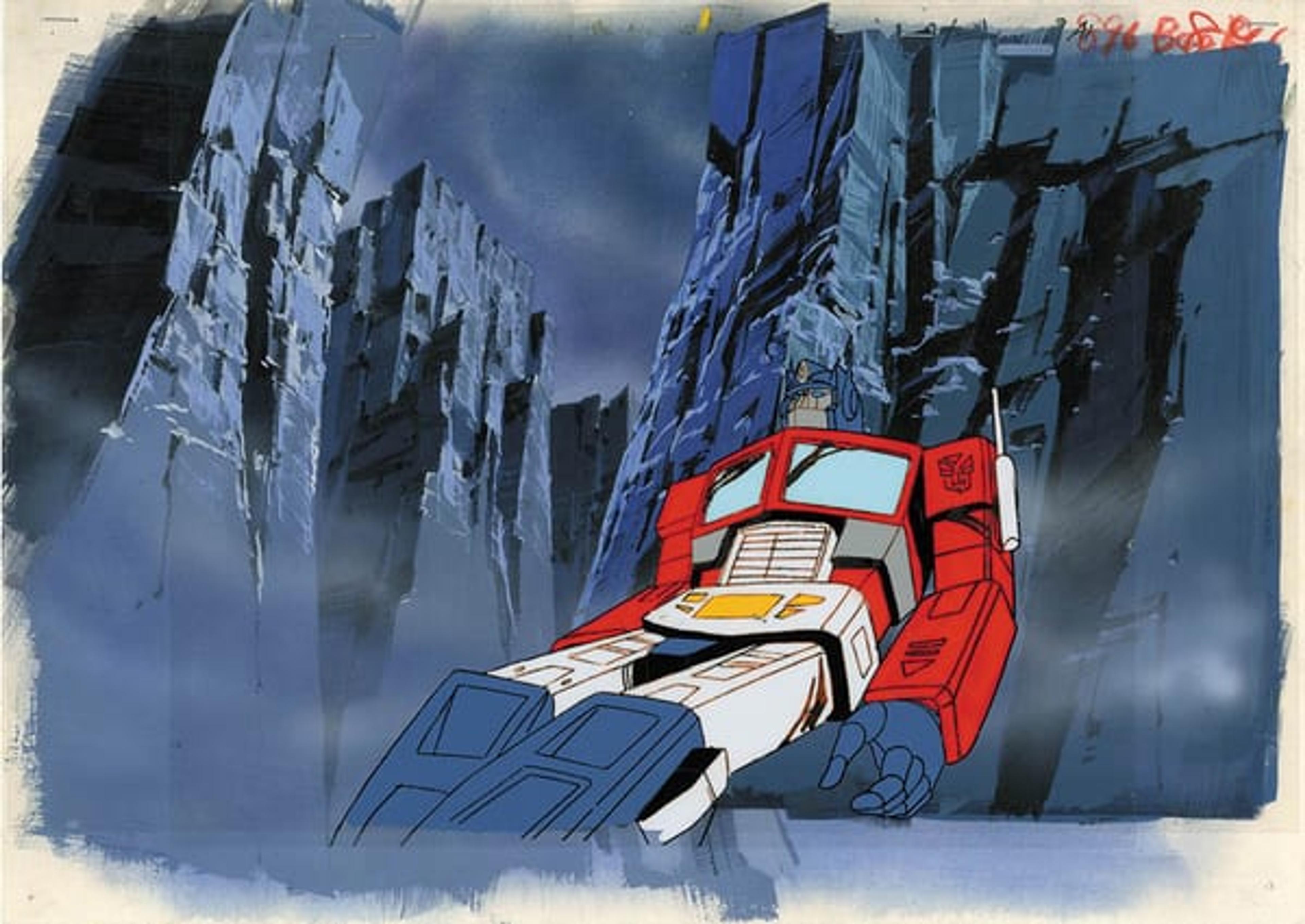 The Transformers cel.
