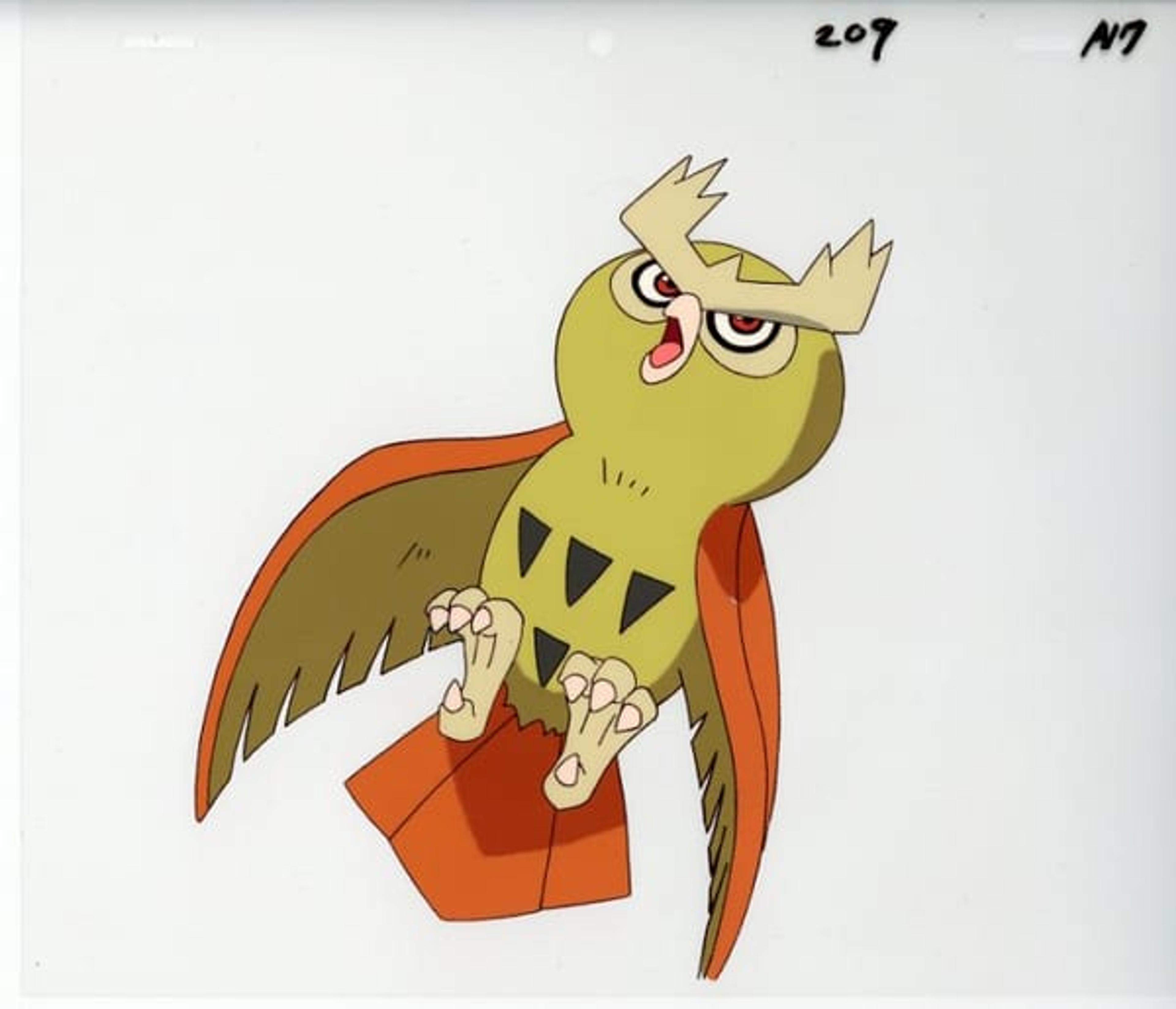 pocket monster: 2 sheets: Noctow(alternate coloration)l/Hitmonchan/Machamp