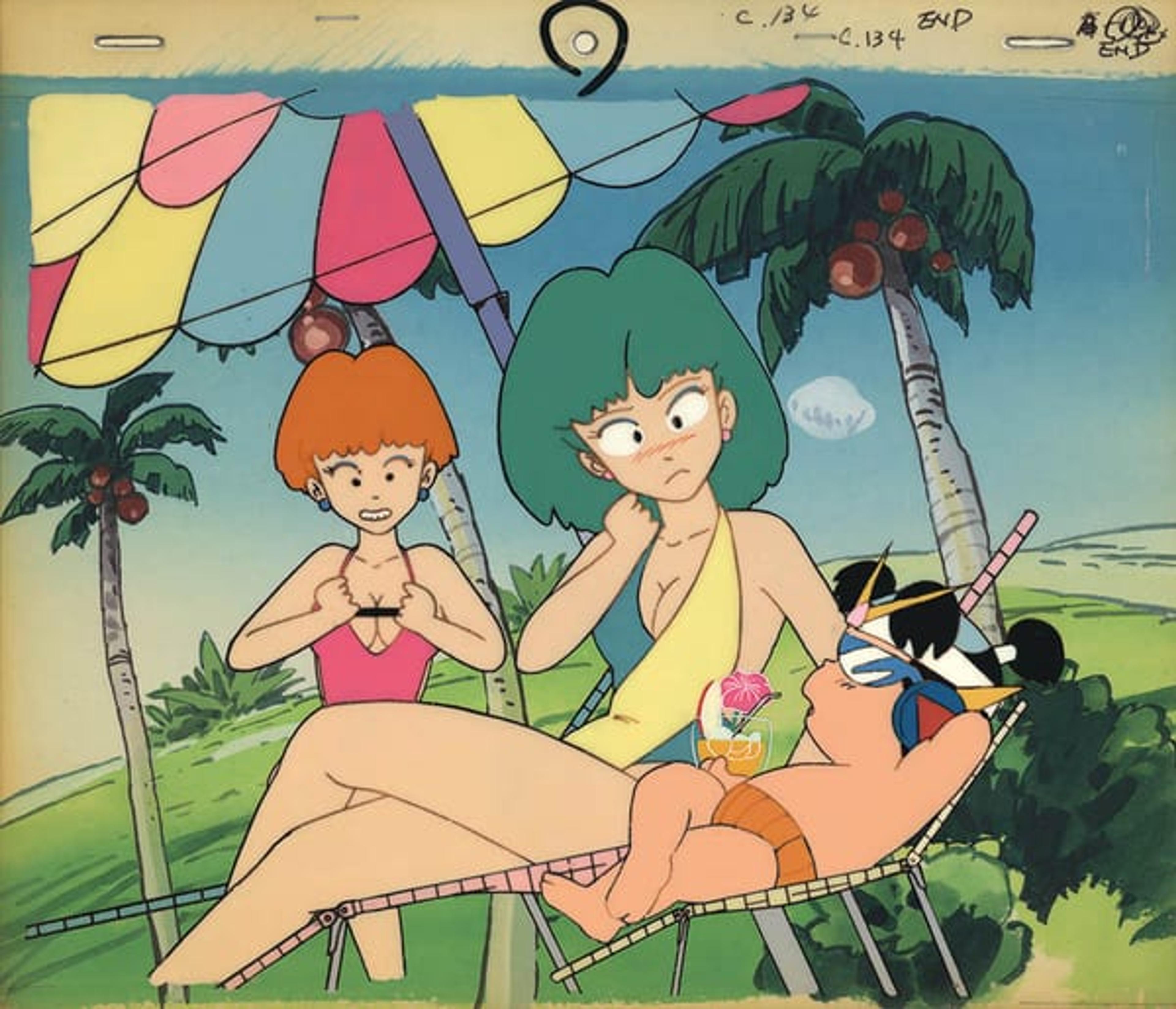 Momotaro (Peach Boy) legend cel