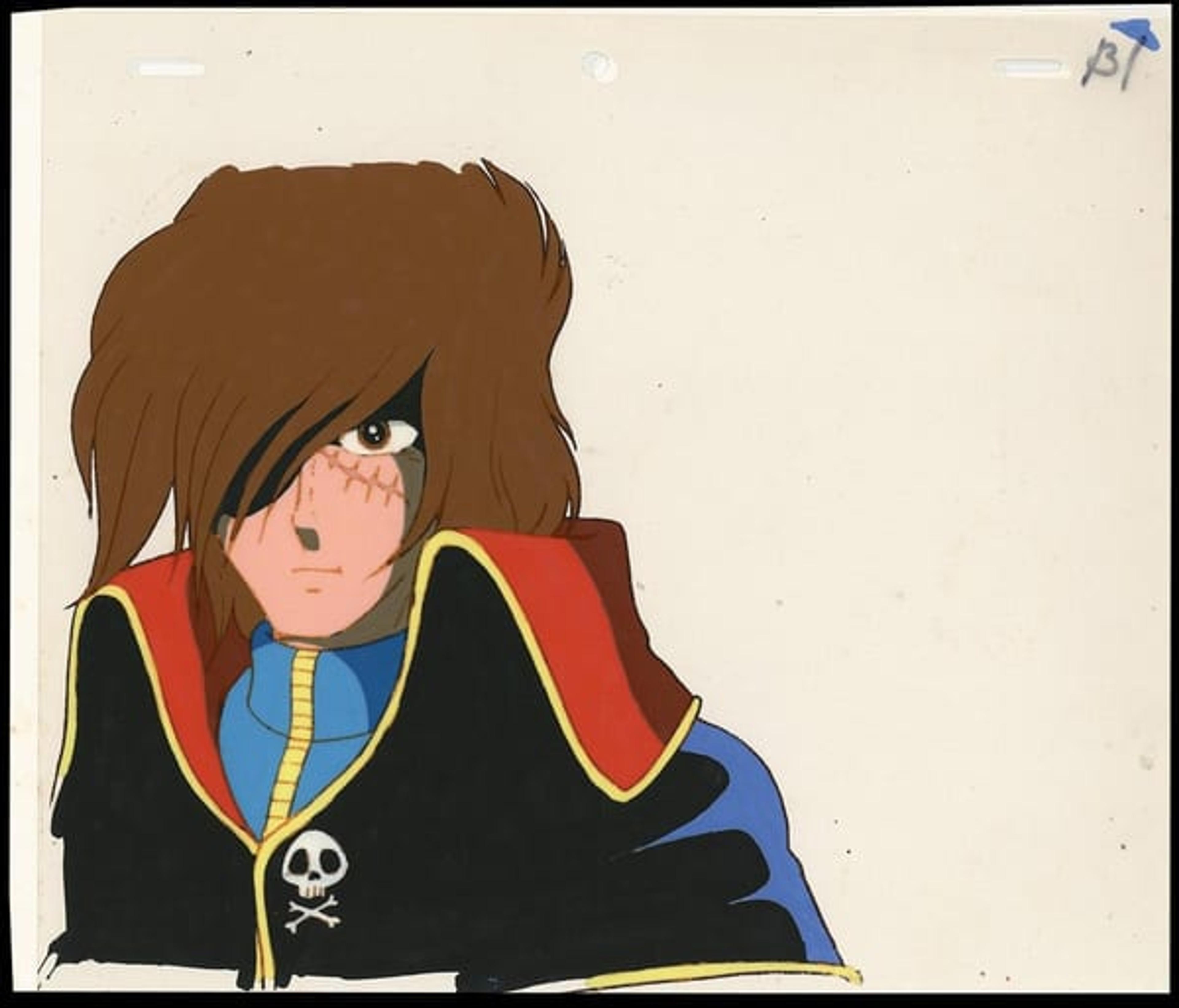 Space Pirate Captain Harlock Cel