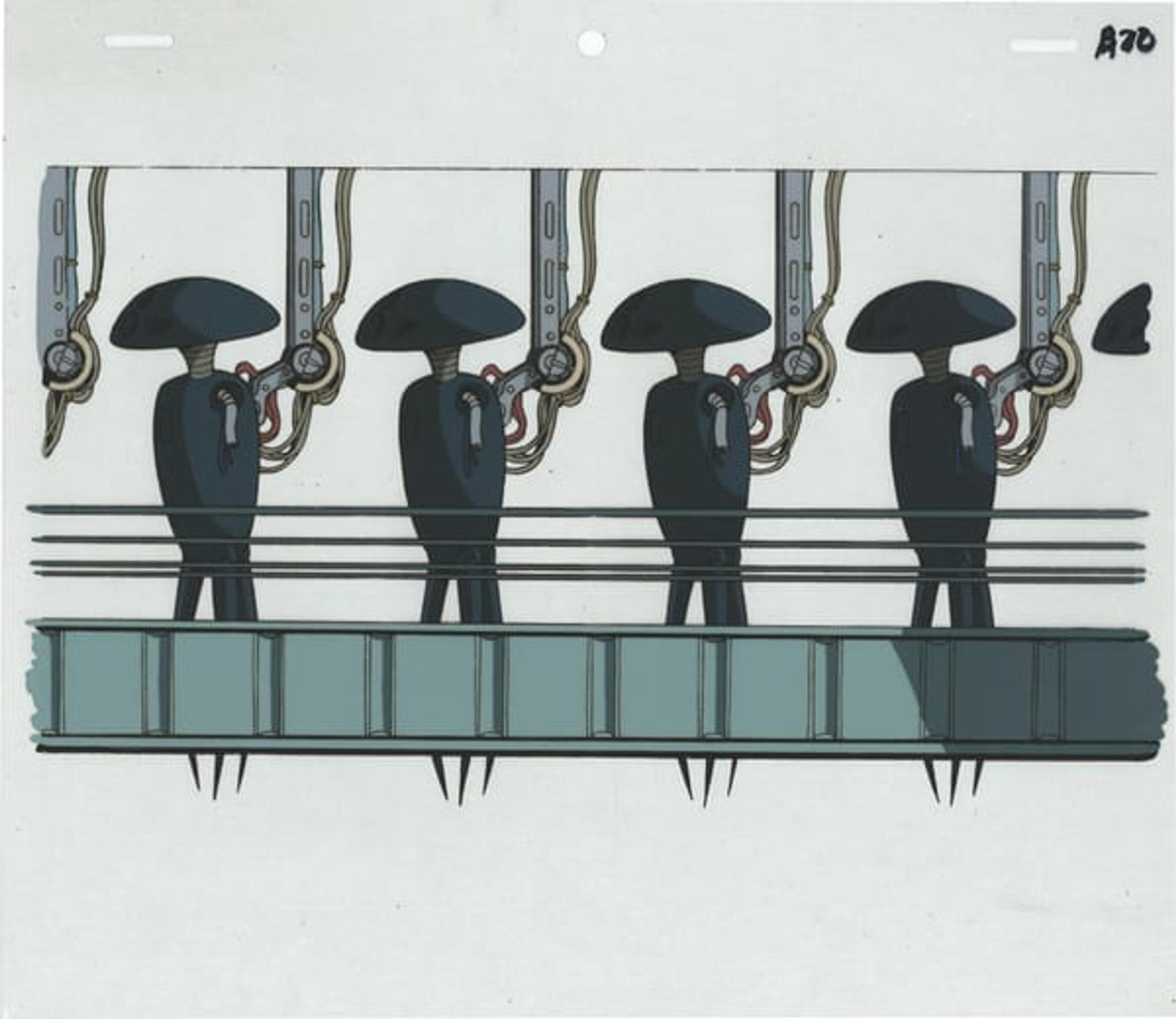 Giant Robo: The Day the Earth Stood Still Opening cel