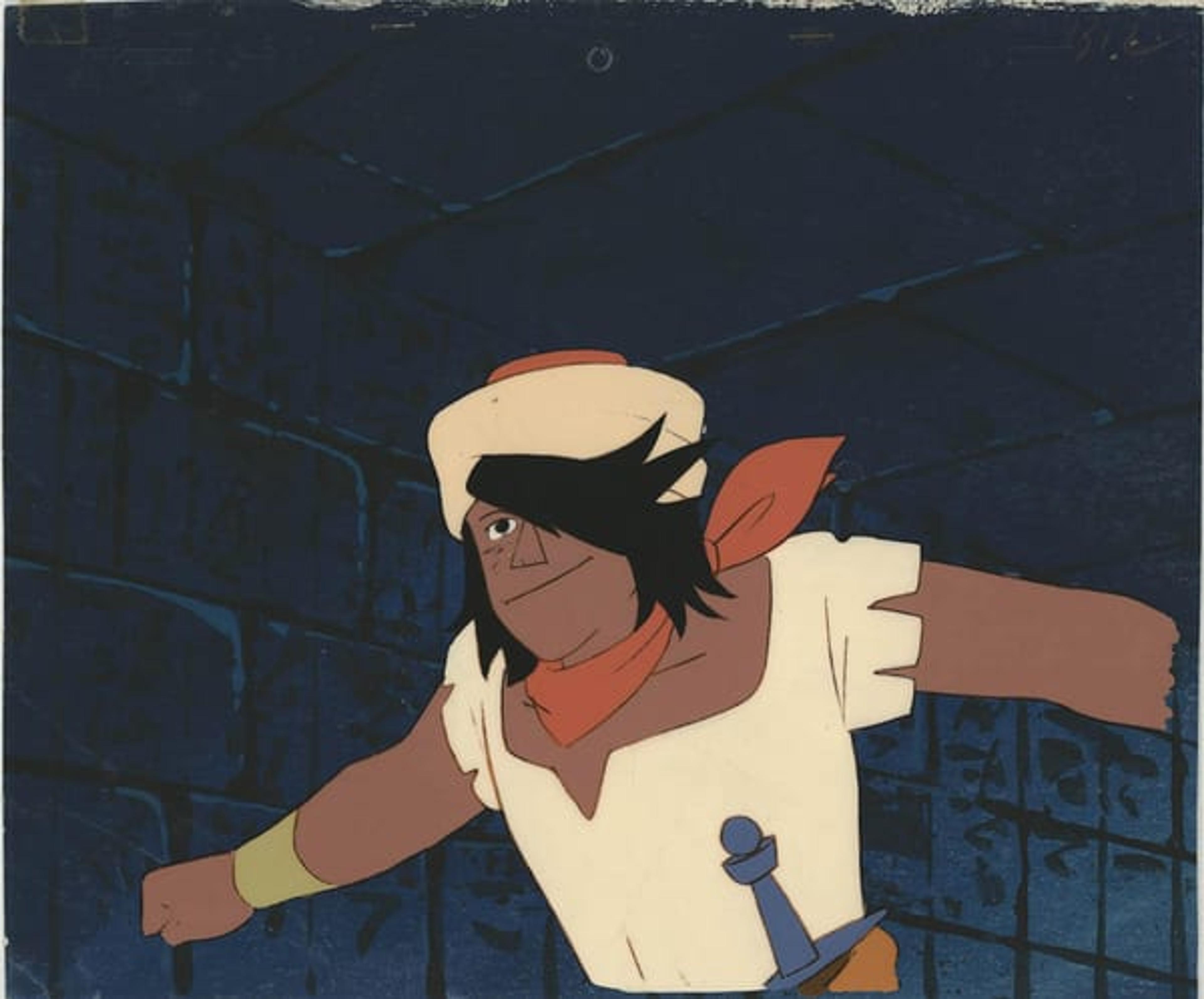 Arabian Nights Sinbad's Adventure cel