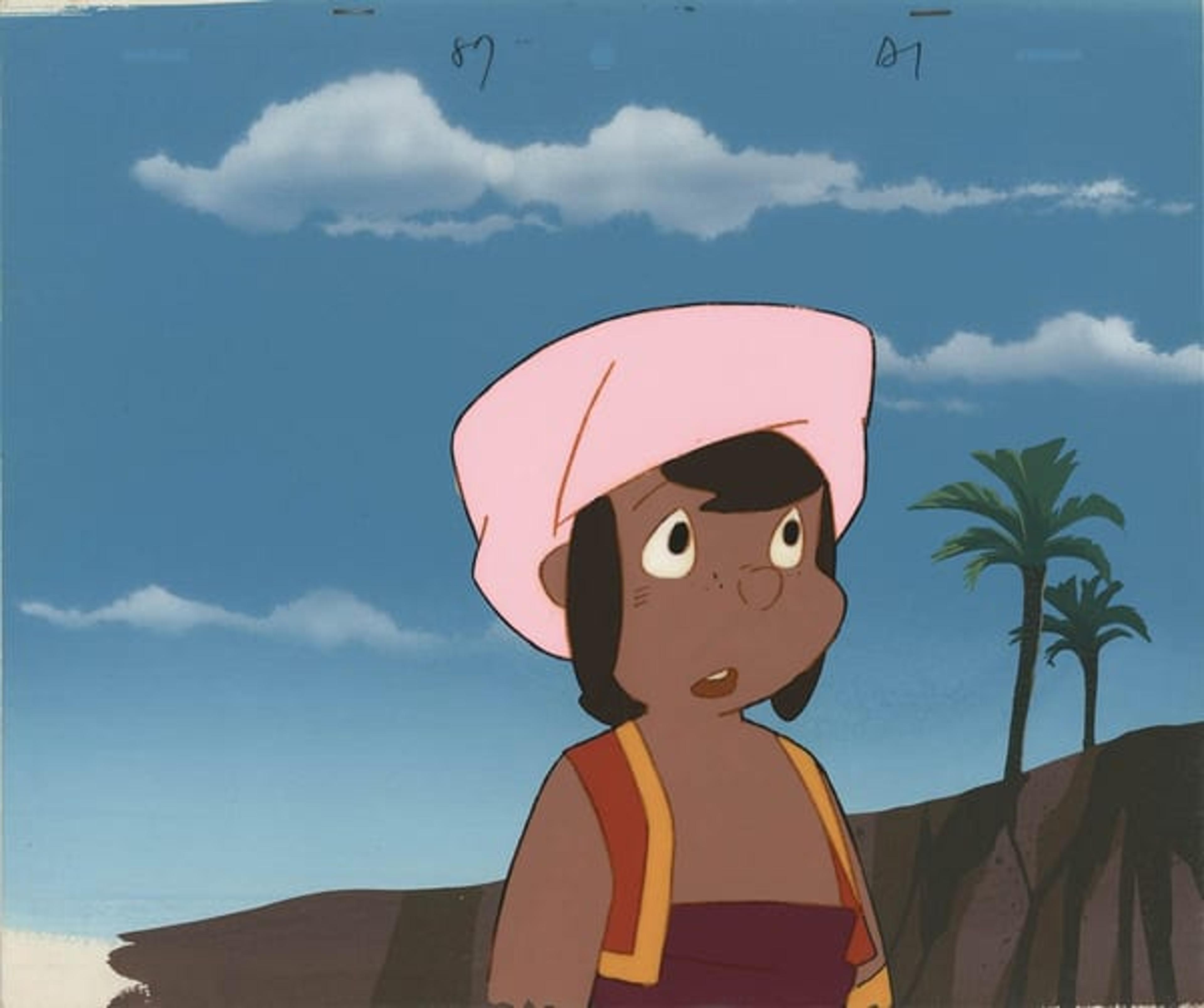 Arabian Nights Sinbad's Adventure cel