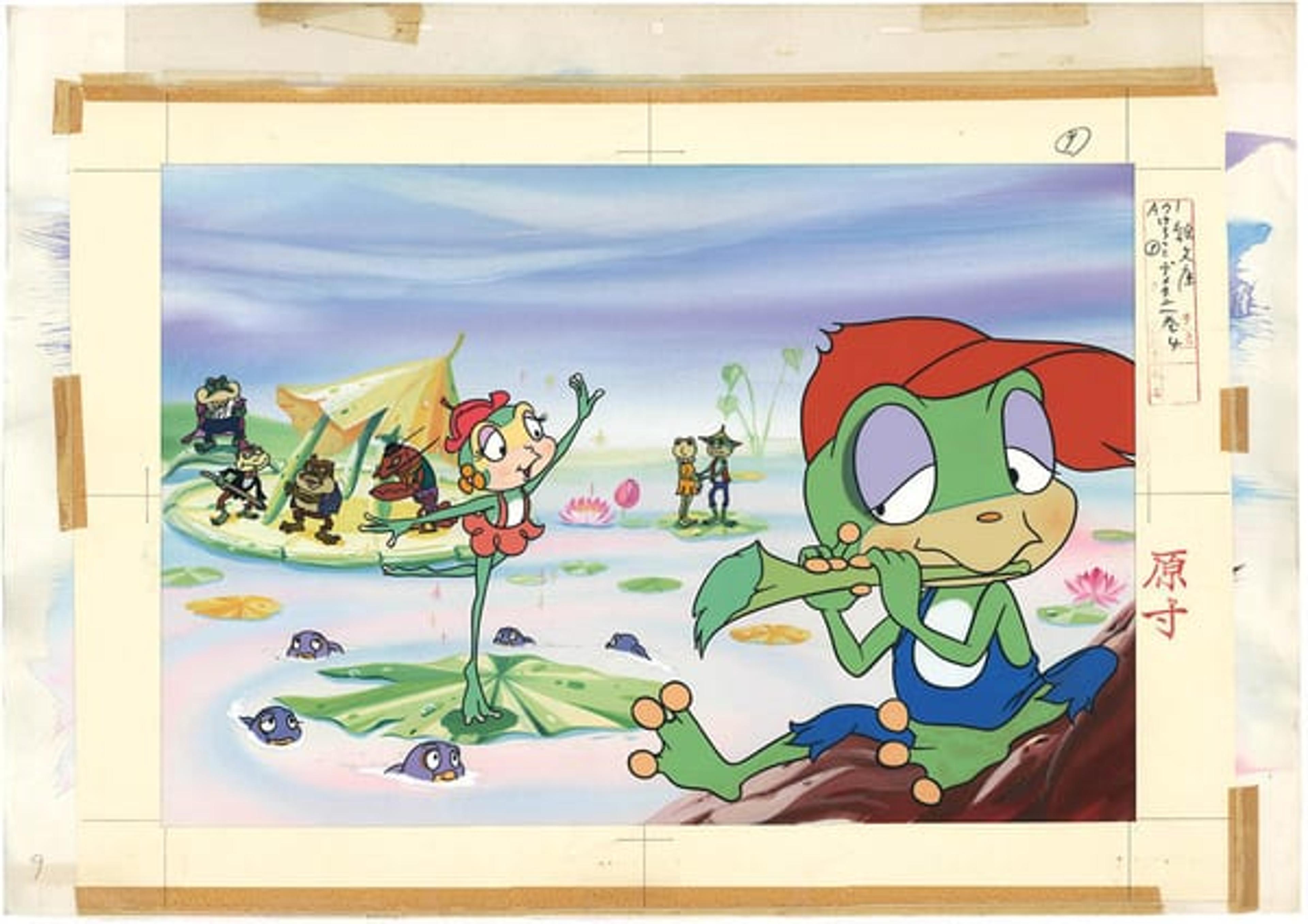 Demetan Croaker, The Boy Frog Hanken Cel