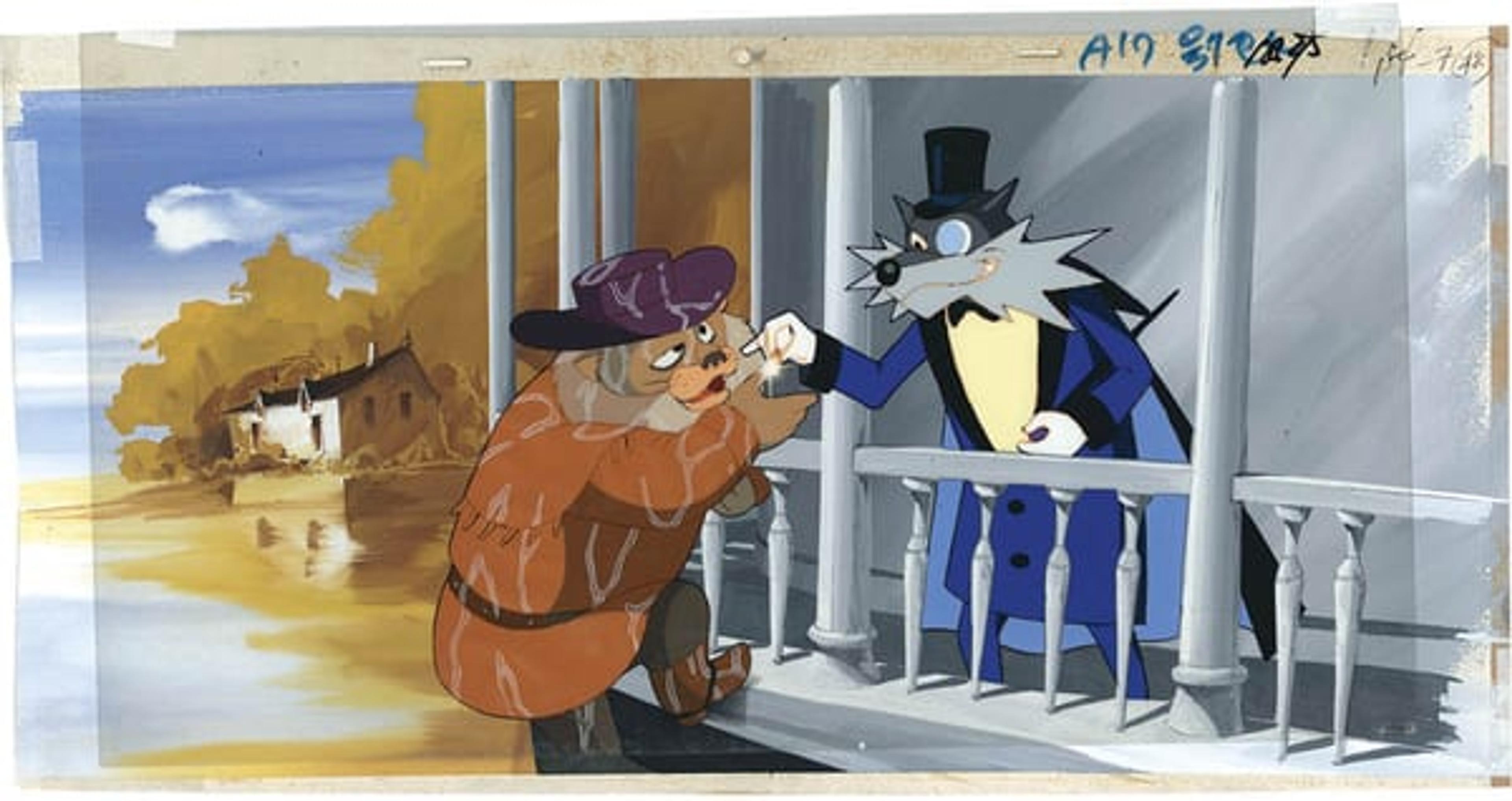 Puss in Boots: Around the World in 80 Days Cel / Dr. Garigari