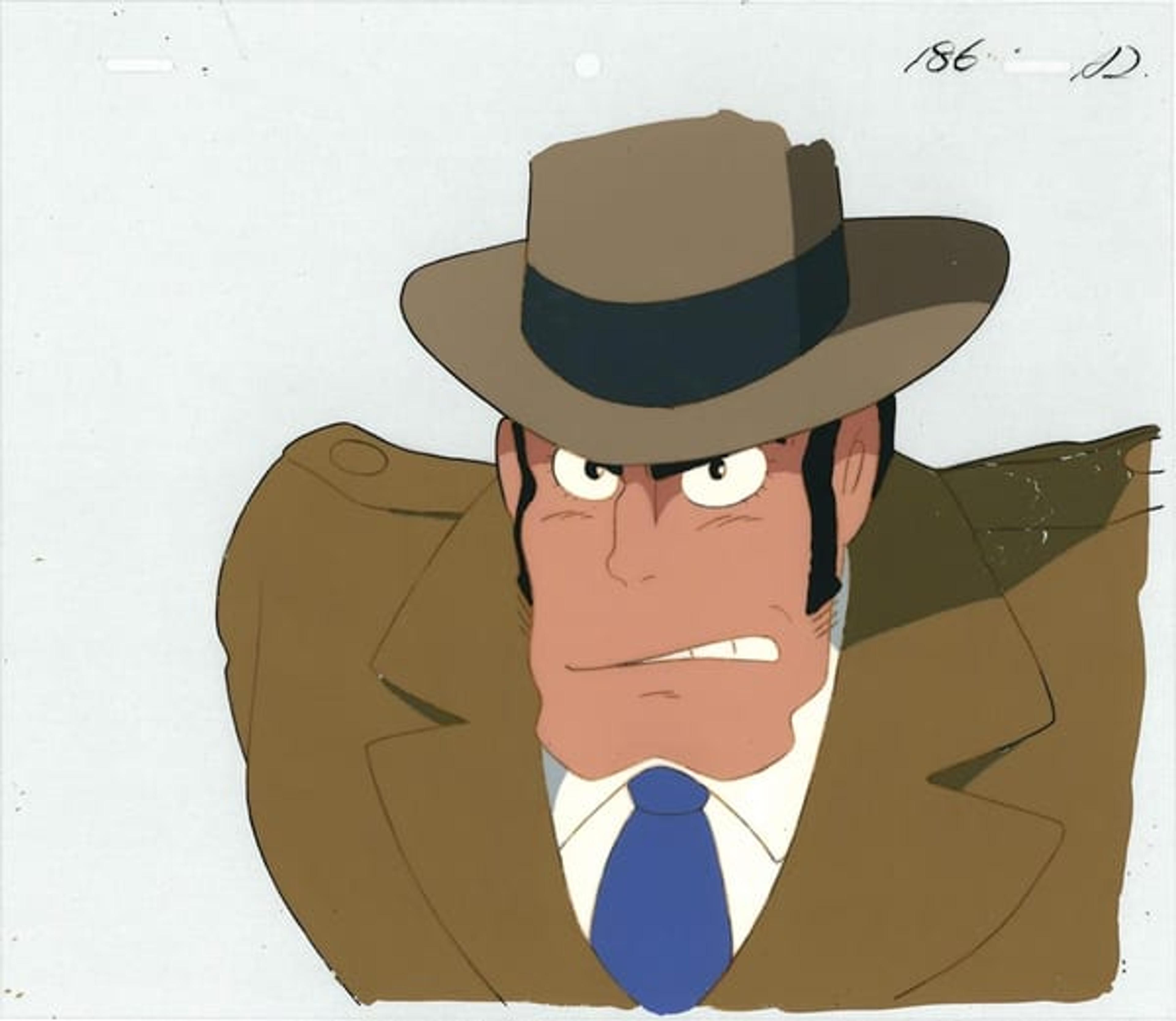 Lupin the Third (2nd series) Cel / Inspector Zenigata