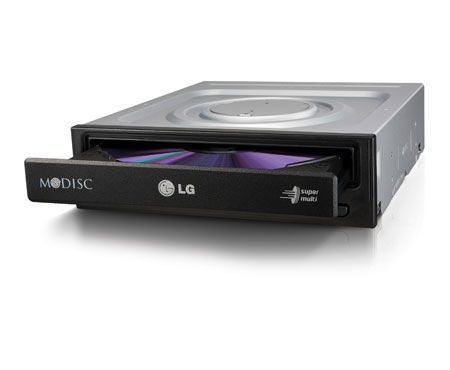 LG GH24NS95 optical disc drive Internal DVD Super Multi DL Black