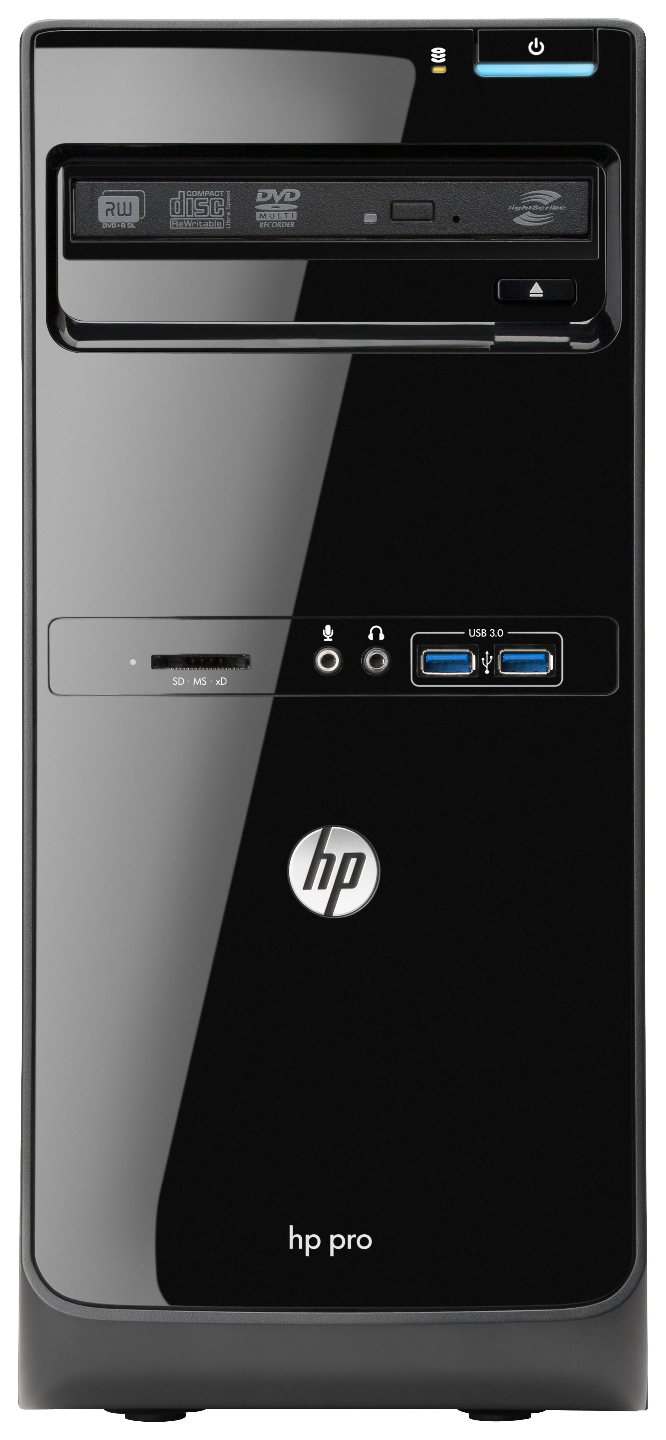HP Pro 3505 AMD E E2-3200 4 GB DDR3-SDRAM 500 GB HDD Windows 8 Pro Micro Tower PC Black