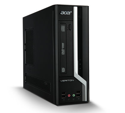 Acer Veriton X 2611G Intel® Core™ i3 i3-3240 4 GB DDR3-SDRAM 500 GB HDD FreeDOS PC Black