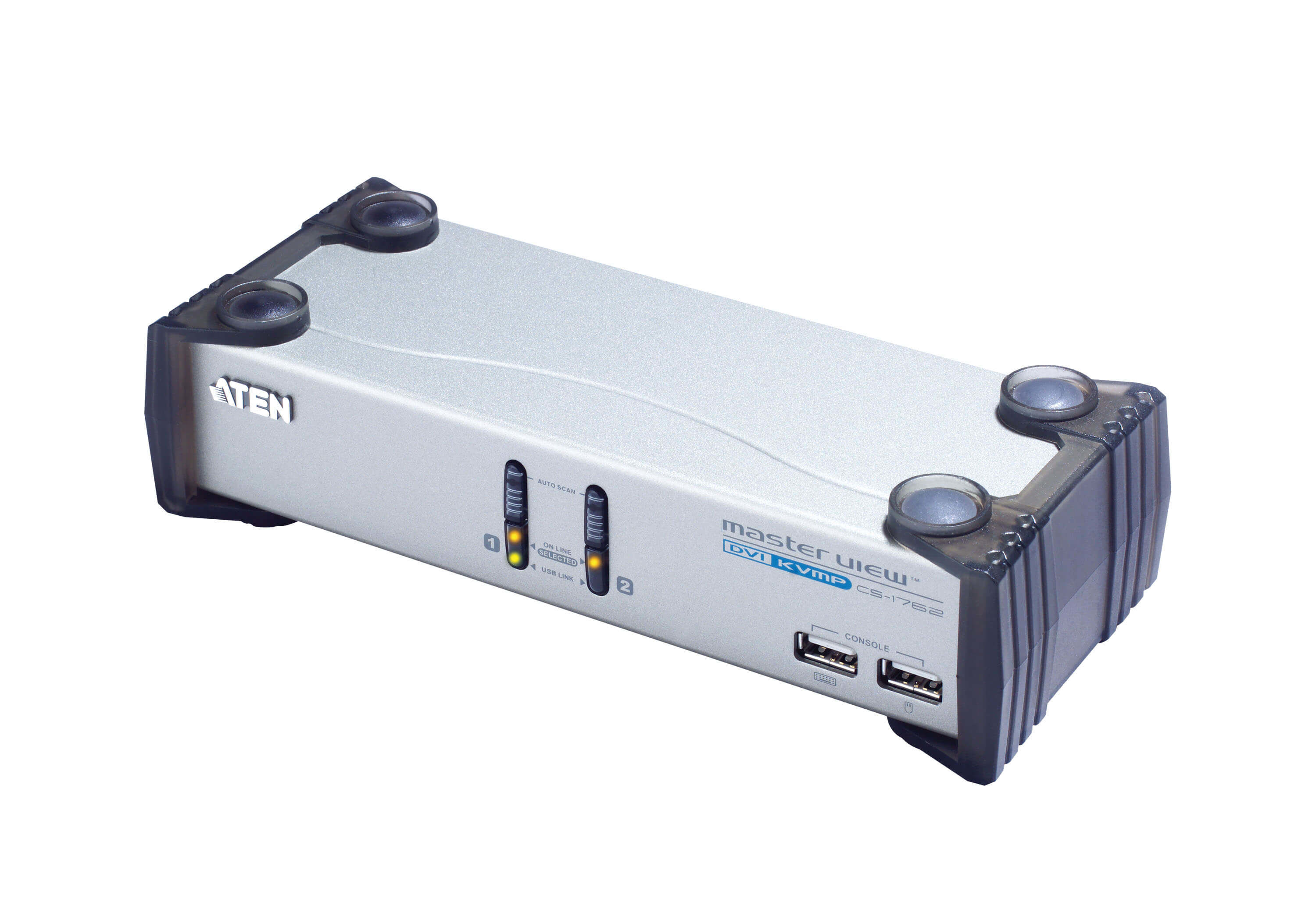 ATEN CS1762 MasterView Max multiplatform KVM switch Silver