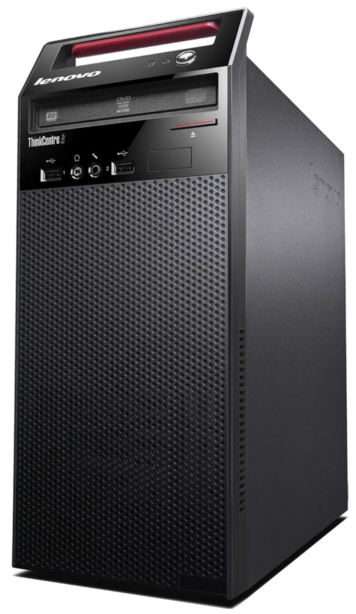 Lenovo ThinkCentre Edge 72 Intel Pentium G G630 4 GB DDR3-SDRAM 500 GB HDD FreeDOS Tower PC Black