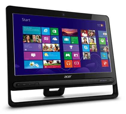 Acer Aspire C605 Intel® Celeron® 1017U 49.5 cm (19.5") 1600 x 900 pixels All-in-One PC 2 GB DDR3-SDRAM 500 GB HDD Black