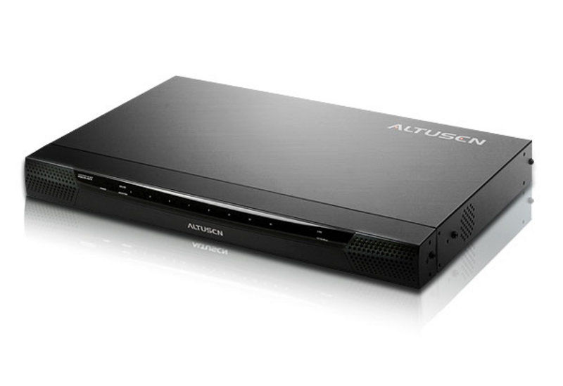 ATEN KN2108 KVM switch Rack mounting Black
