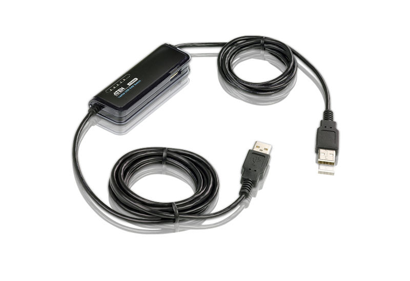 ATEN Laptop USB KVM switch Black