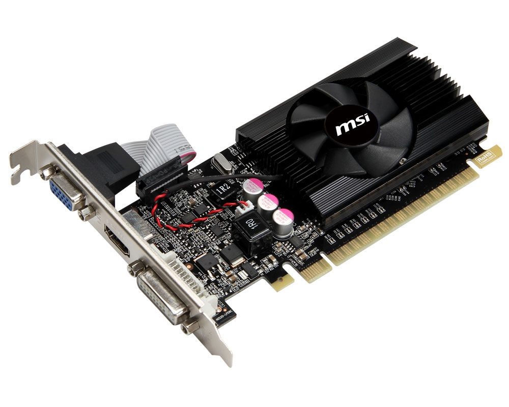 MSI 912-V809-242 graphics card NVIDIA GeForce GT 620 2 GB GDDR3