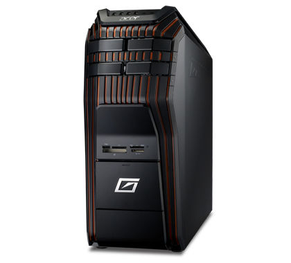 Acer Predator 920 Intel® Core™ i5 i5-3470 8 GB DDR3-SDRAM 1 TB HDD AMD Radeon HD 7770 Windows 8 PC Black, Orange