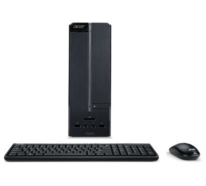 Acer Aspire 605 Intel® Core™ i3 i3-4130 4 GB DDR3-SDRAM 1 TB HDD Windows 8.1 Desktop PC Black