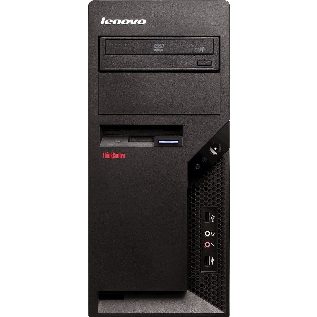 Lenovo ThinkCentre M58 Intel® Celeron® E1200 2 GB DDR3-SDRAM 320 GB Windows Vista Business Tower PC Black