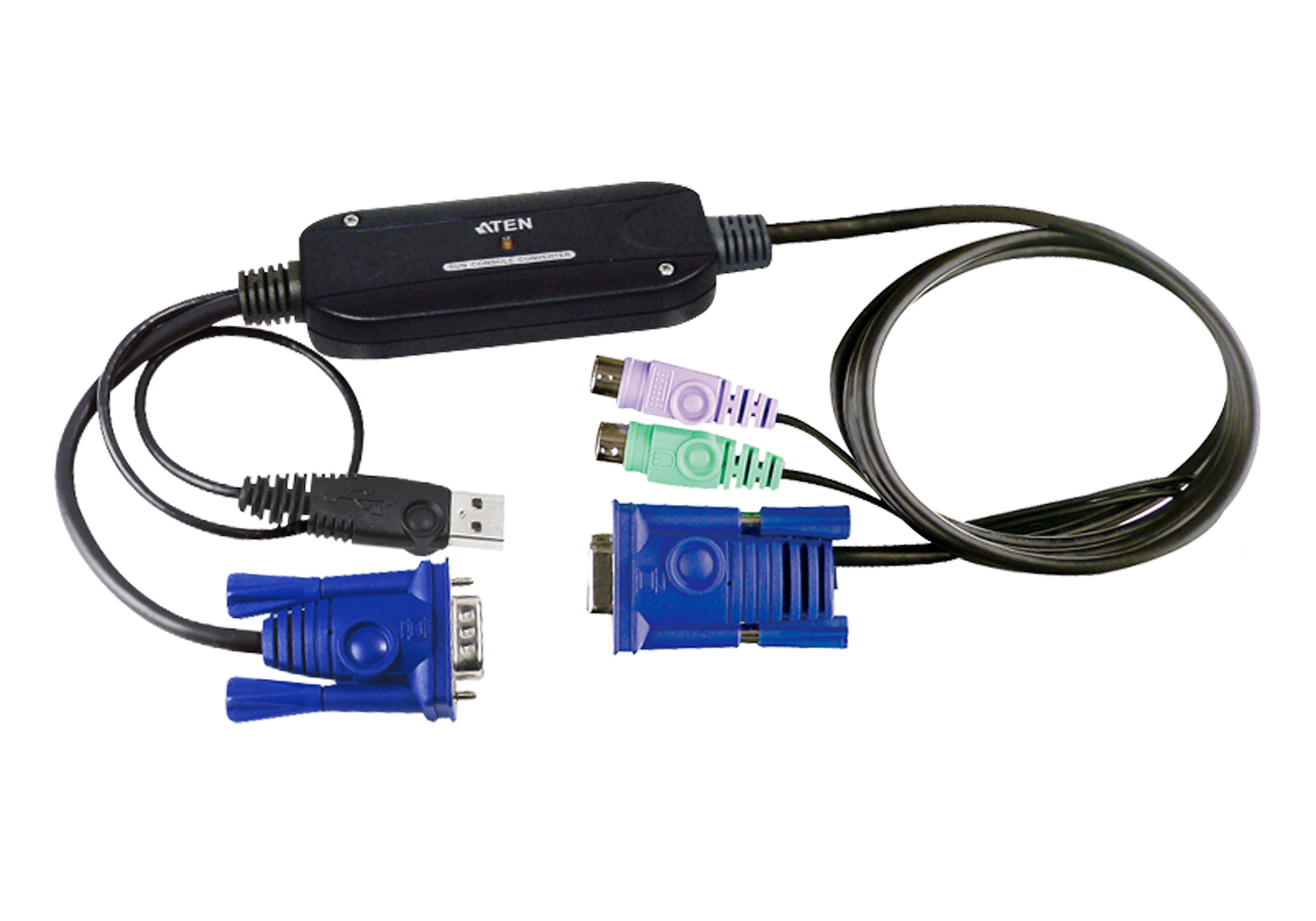 ATEN CV131B KVM cable Black