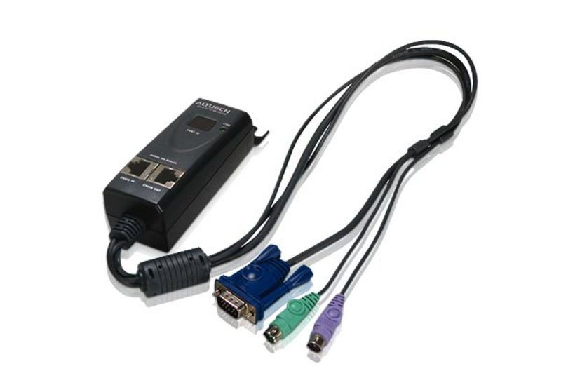 ATEN MP0120 KVM switch Black