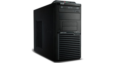 Acer Veriton M 2110G AMD A4 A4-5300 4 GB DDR3-SDRAM 500 GB HDD Windows 7 Professional PC Black