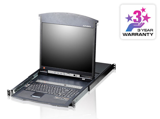 ATEN KL1516AM KVM switch Rack mounting Black